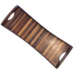 Vintage Don Shoemaker Exotic Woods Tray