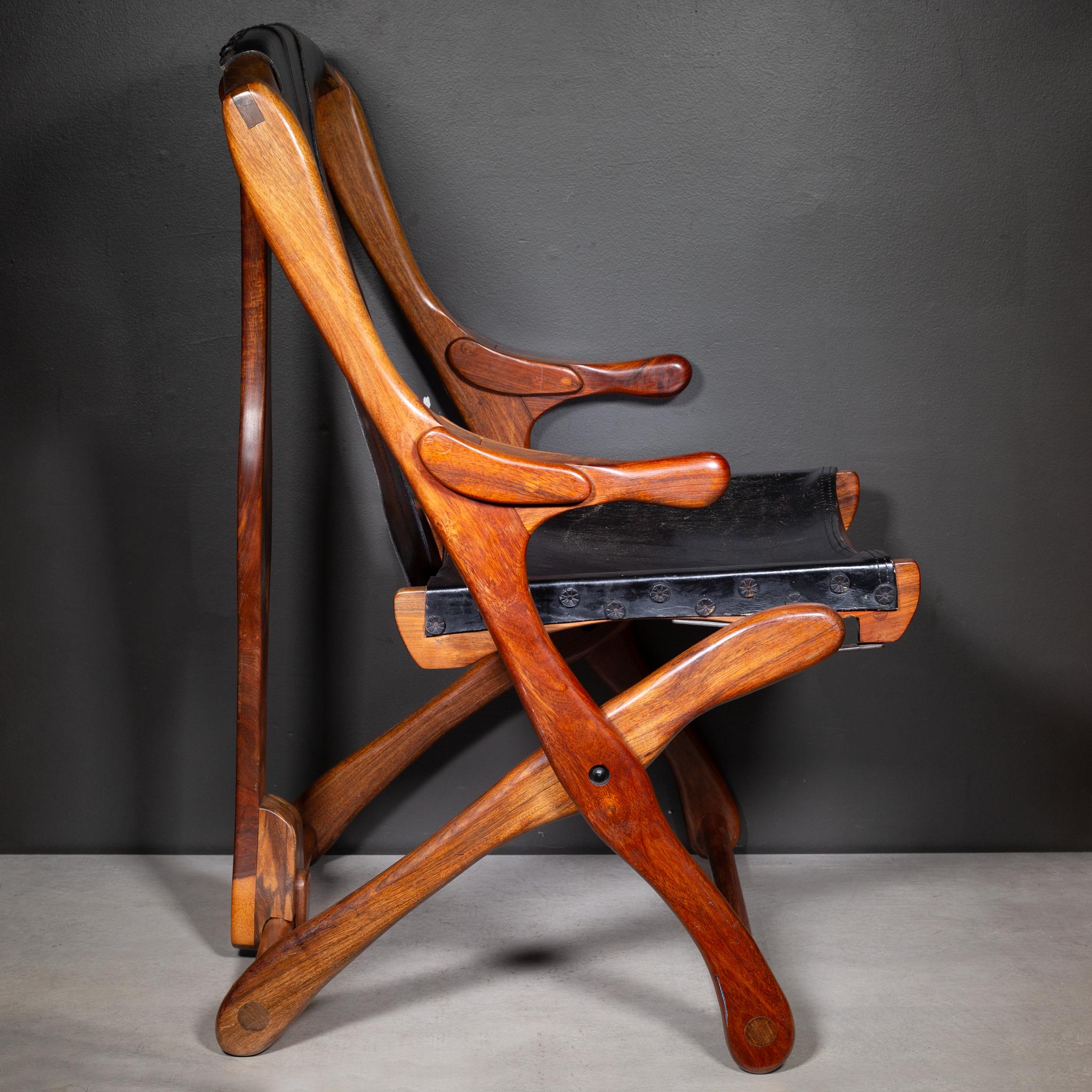 American Don Shoemaker Folding Arm Chair, Mexico c.1960 For Sale