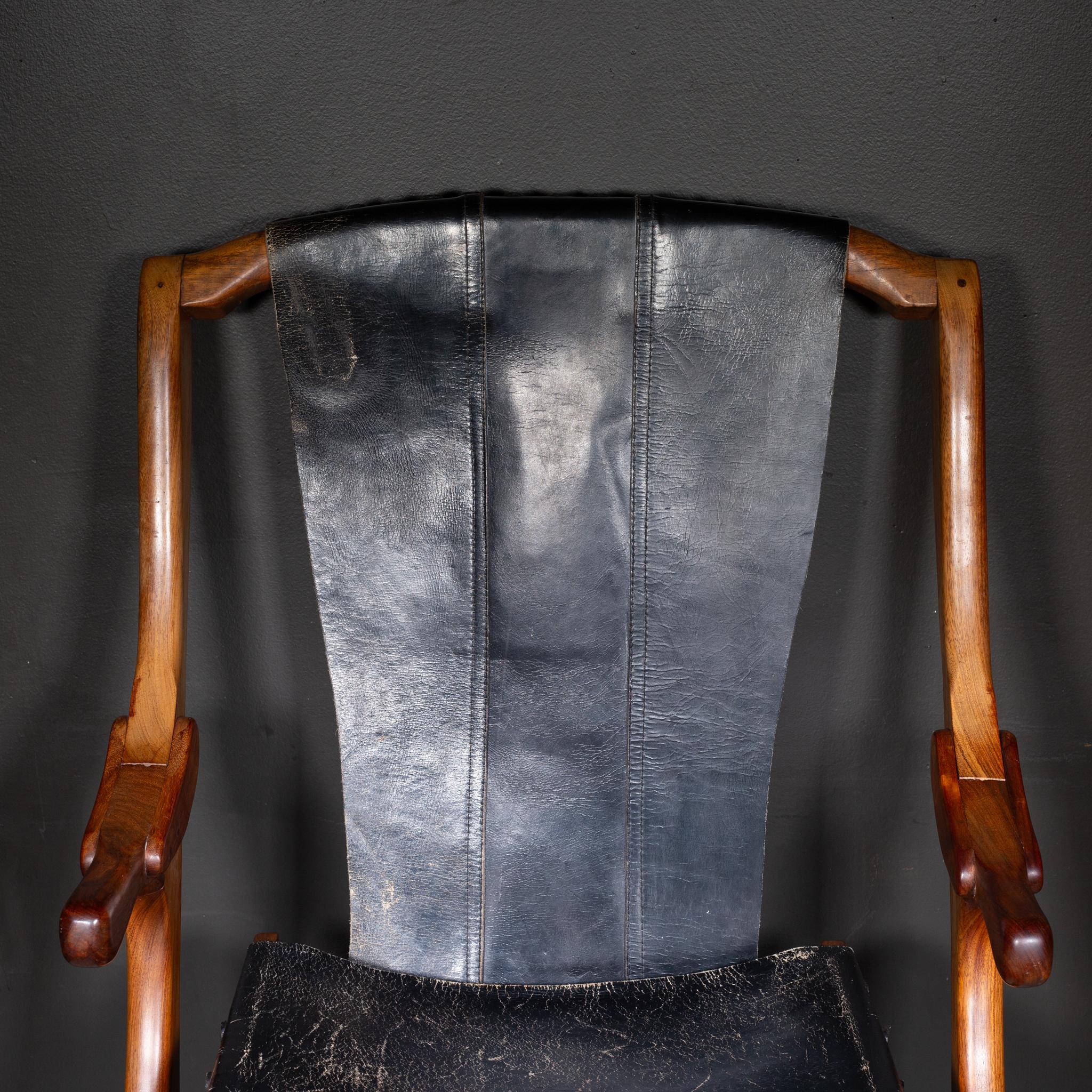 Don Shoemaker Folding Arm Chair, Mexico c.1960 In Good Condition For Sale In San Francisco, CA
