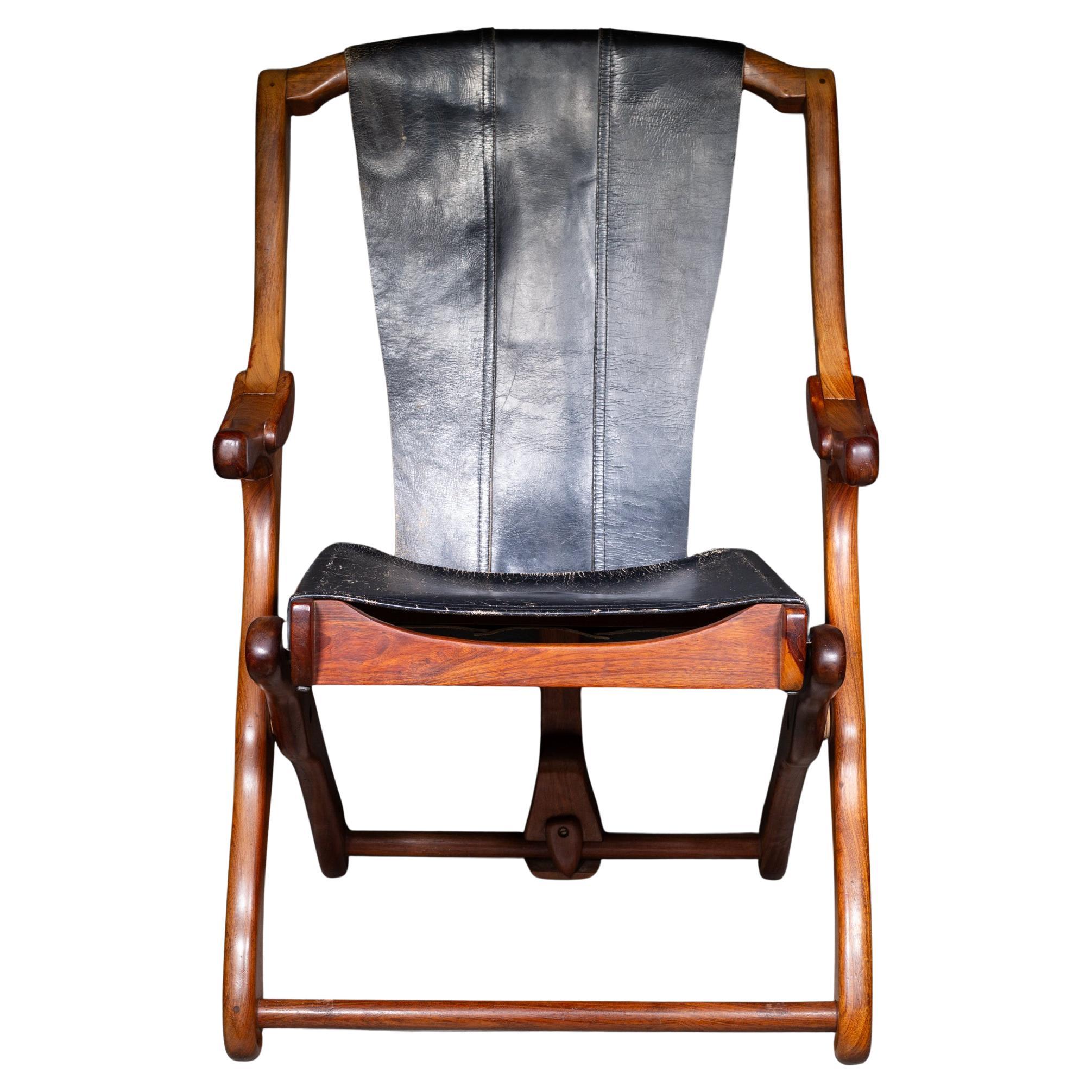 Don Shoemaker Folding Arm Chair, Mexico c.1960