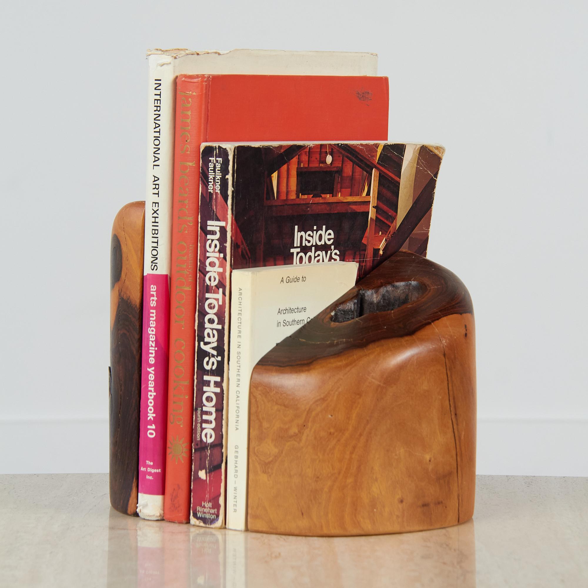 Rosewood Don Shoemaker for Señal Bookends in Solid Cocobolo
