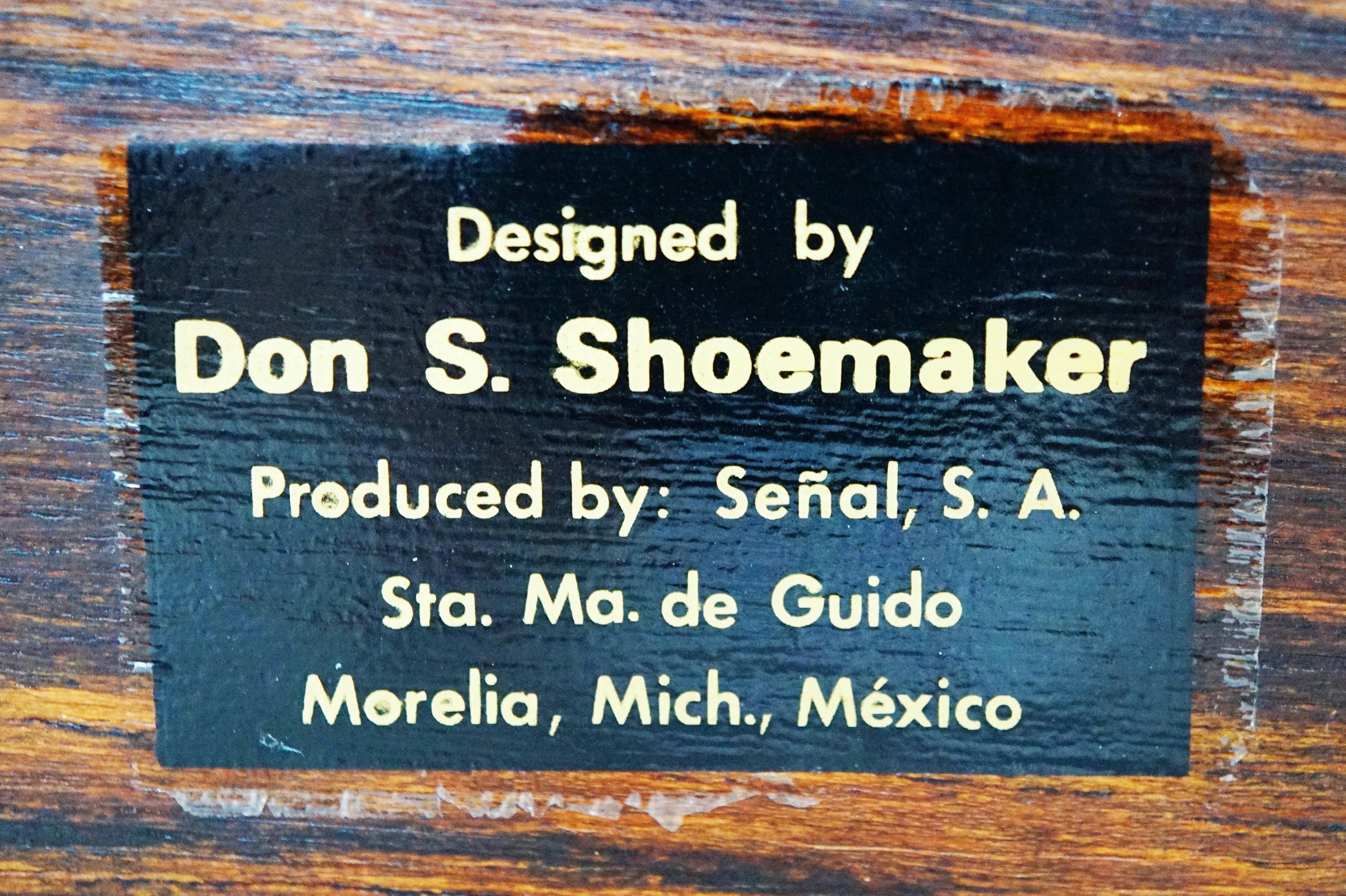 Don Shoemaker for Senal S.A. Cocobolo Rosewood Lidded Catch-All Box, Signed 7
