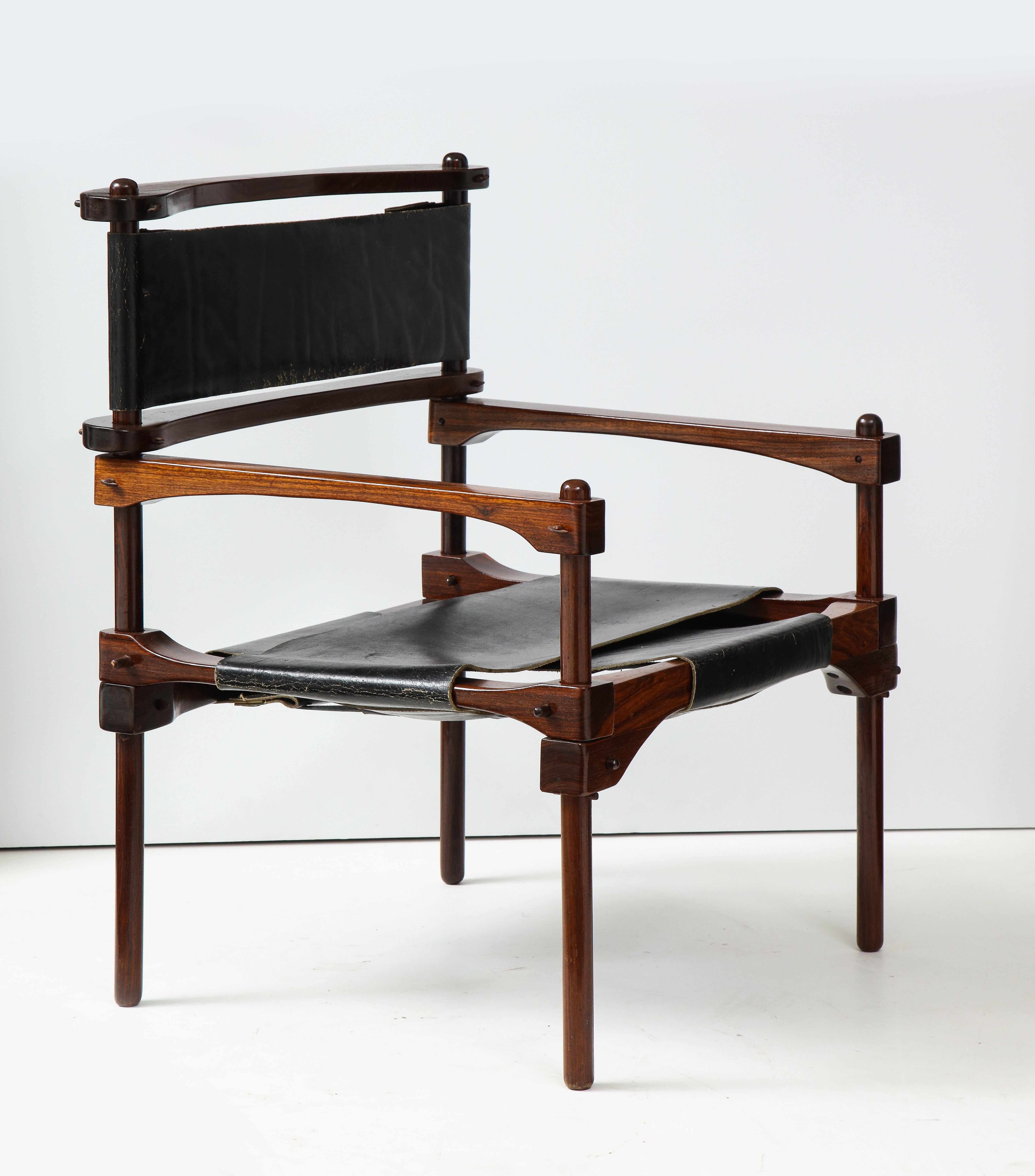 Mid-Century Modern Don Shoemaker Perno Safari Chair
