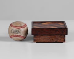 Don Shoemaker Rosewood Lidded Box for Senal