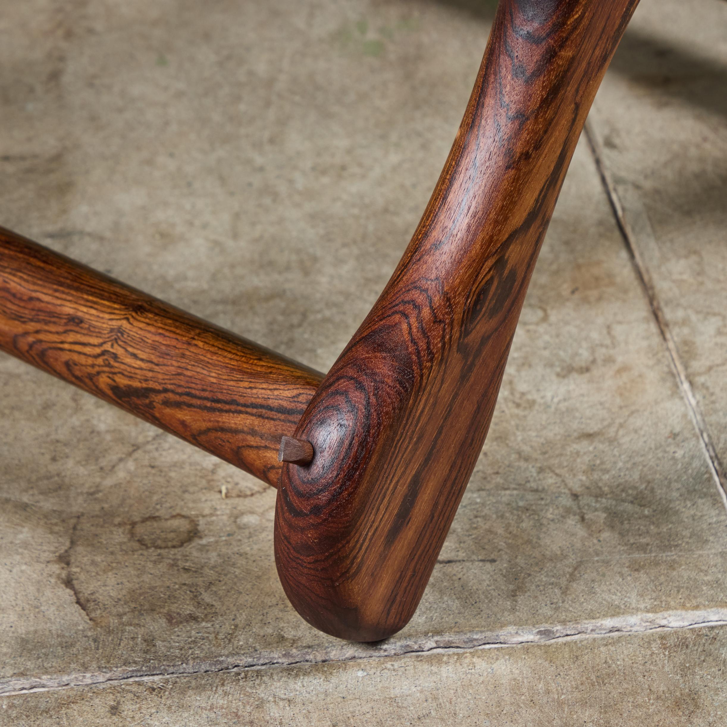 Don Shoemaker Rosewood Swinger Lounge Chair For Sale 7