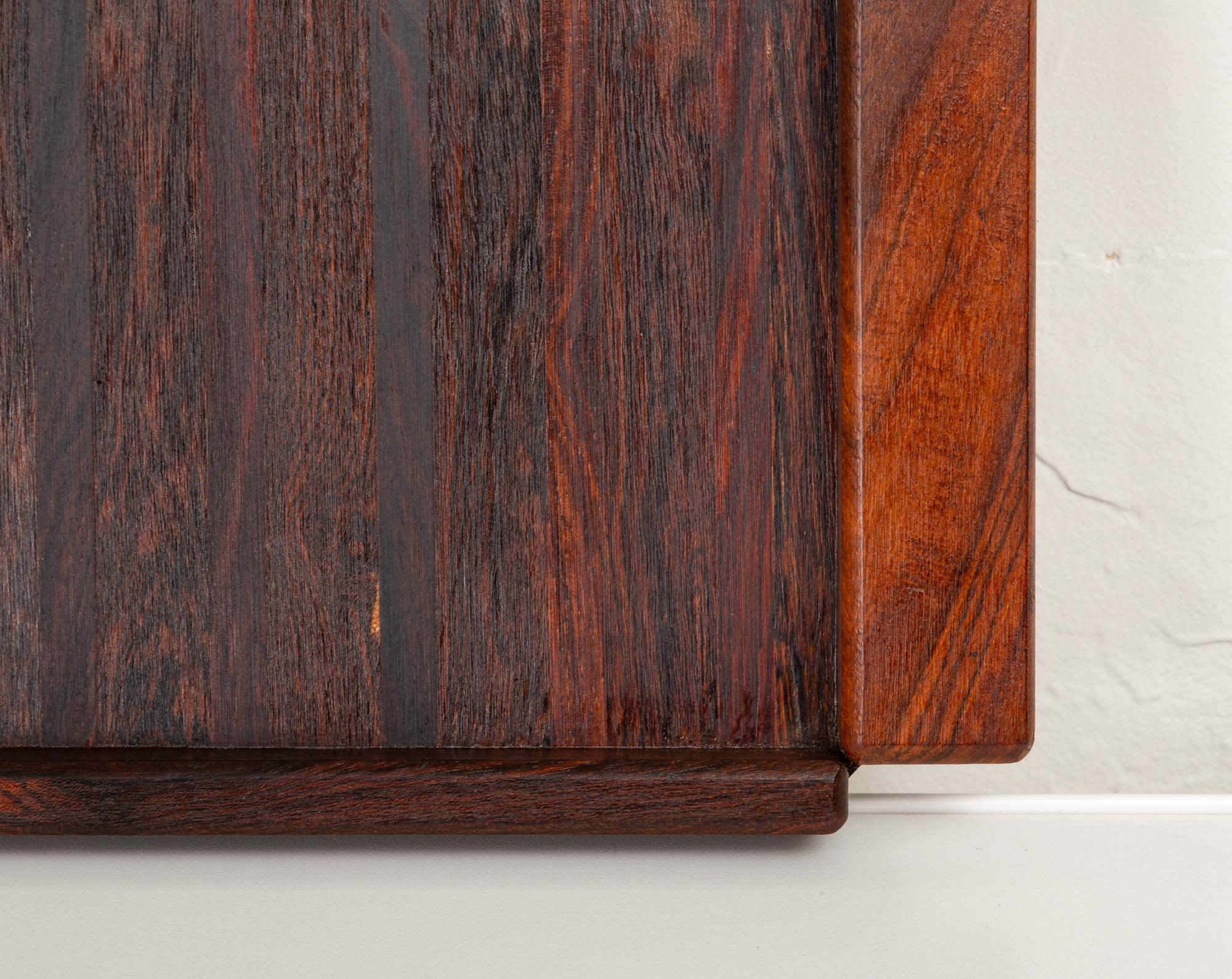 Mid-Century Modern Don Shoemaker Rosewood Tray for Señal