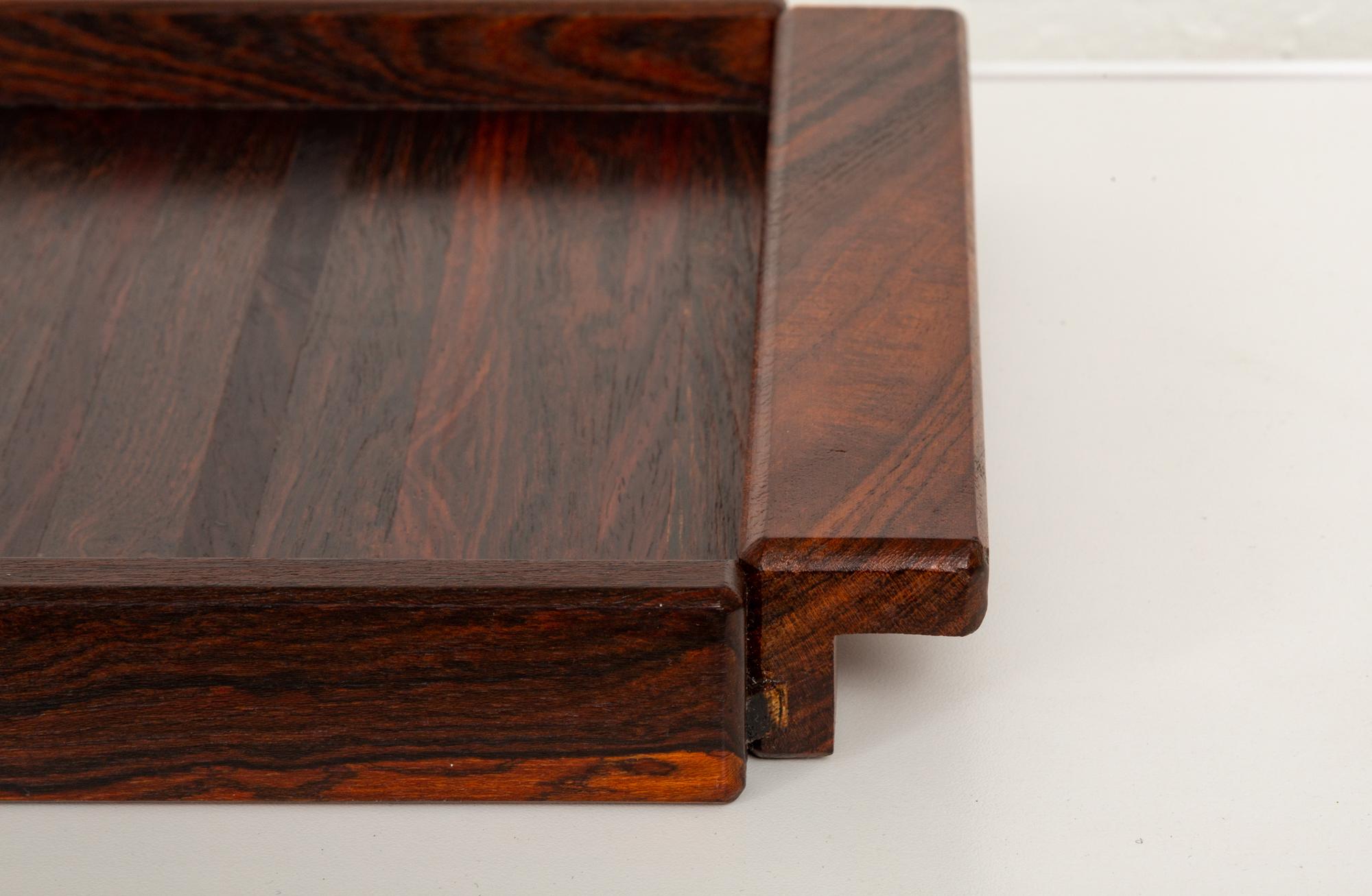 Don Shoemaker Rosewood Tray for Señal 1
