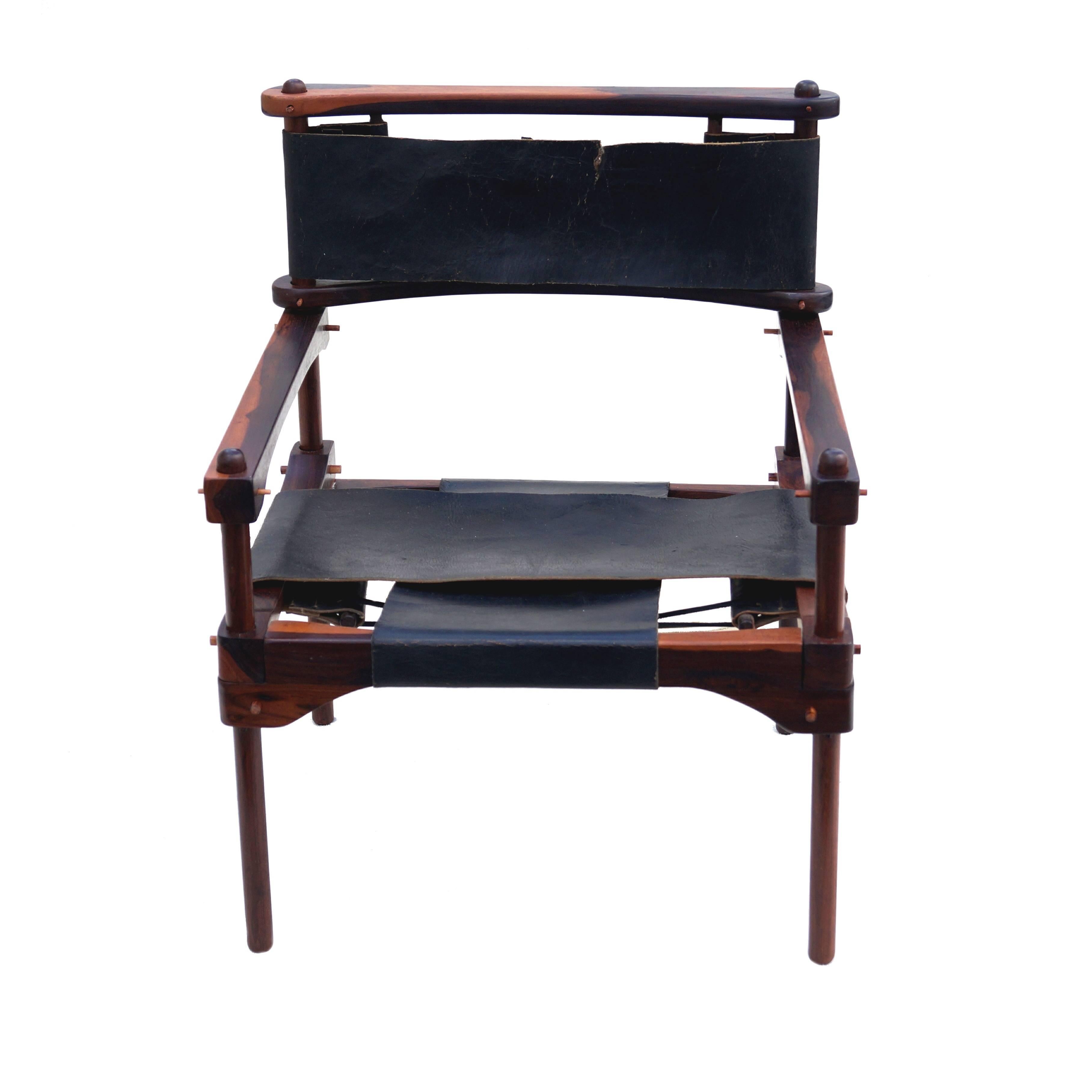 Mid-Century Modern Don Shoemaker Safari Perno Pernos Chair