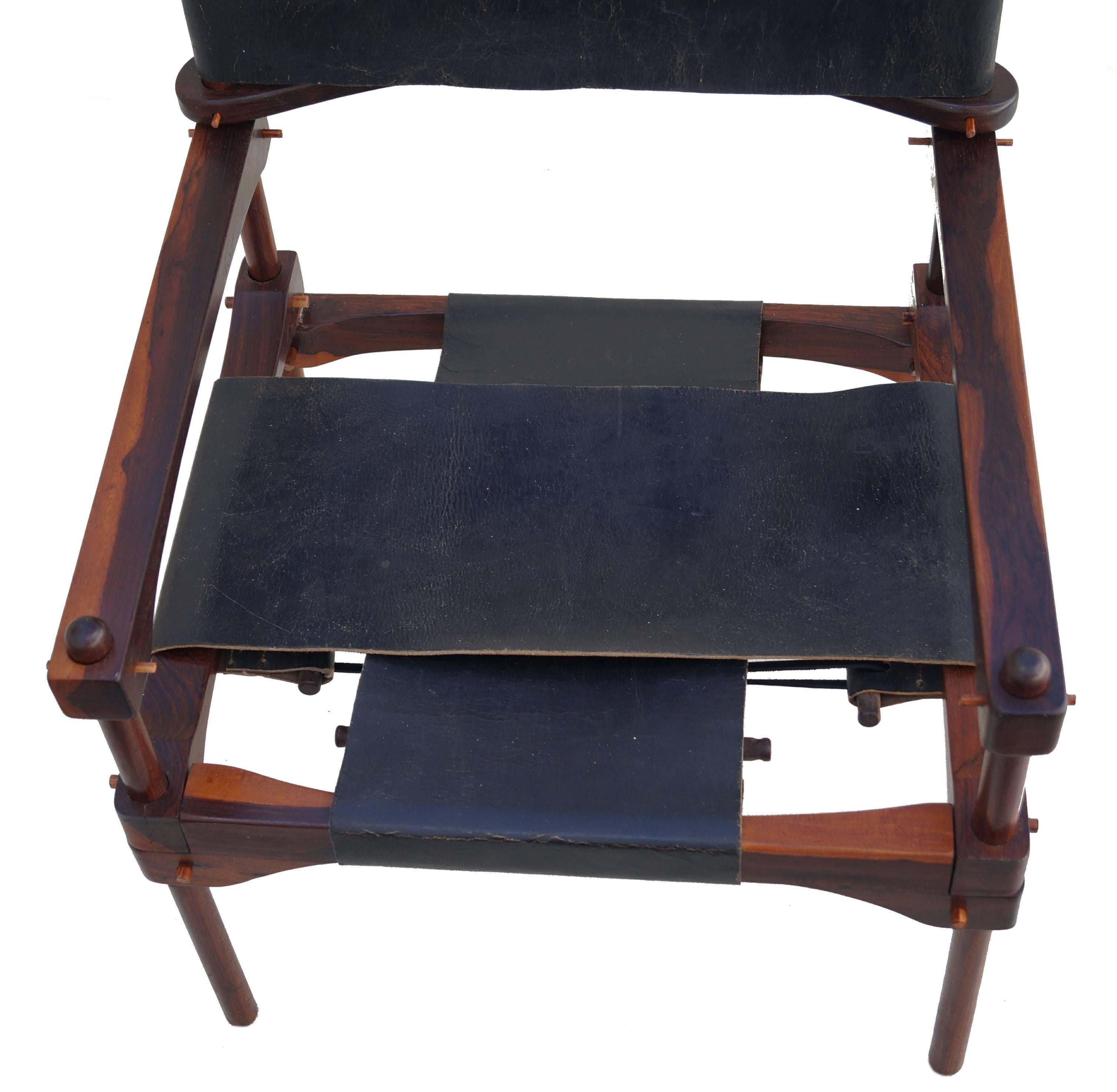 Mid-20th Century Don Shoemaker Safari Perno Pernos Chair