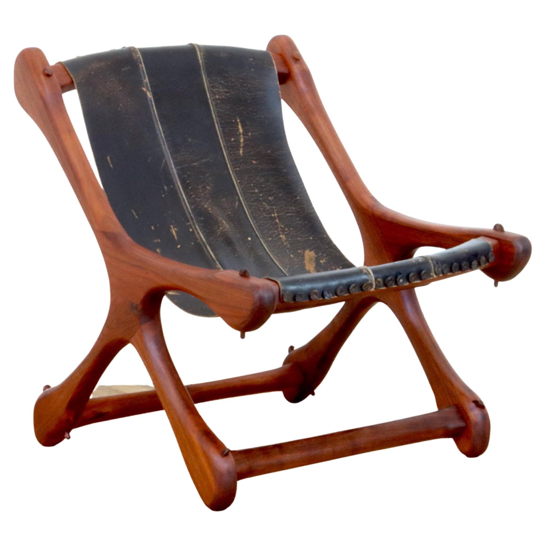 Don Shoemaker "Sling Sloucher" Chair For Sale