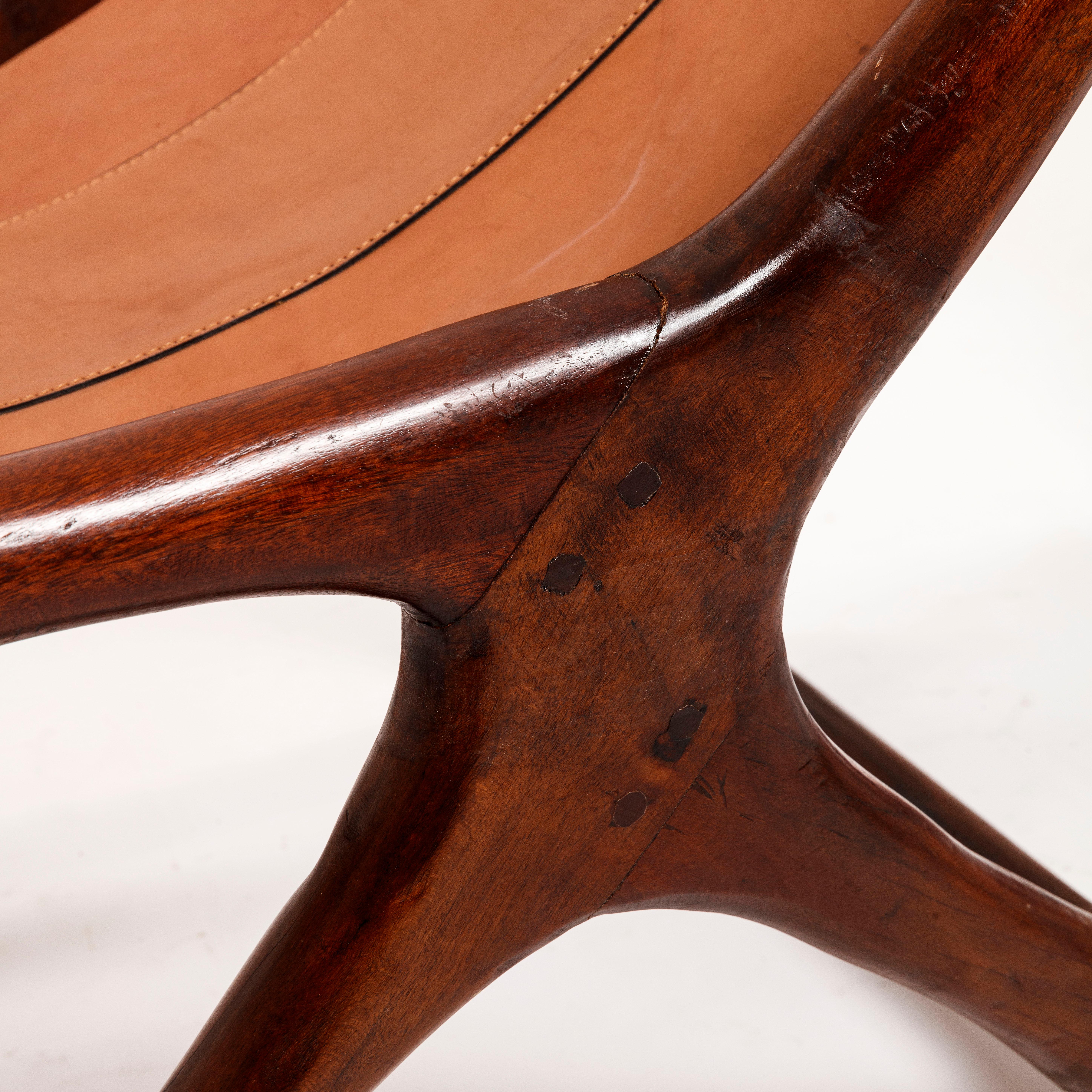 Don Shoemaker Sling Sloucher Chairs Señal  - Sculpturales et organiques - Mexique en vente 3