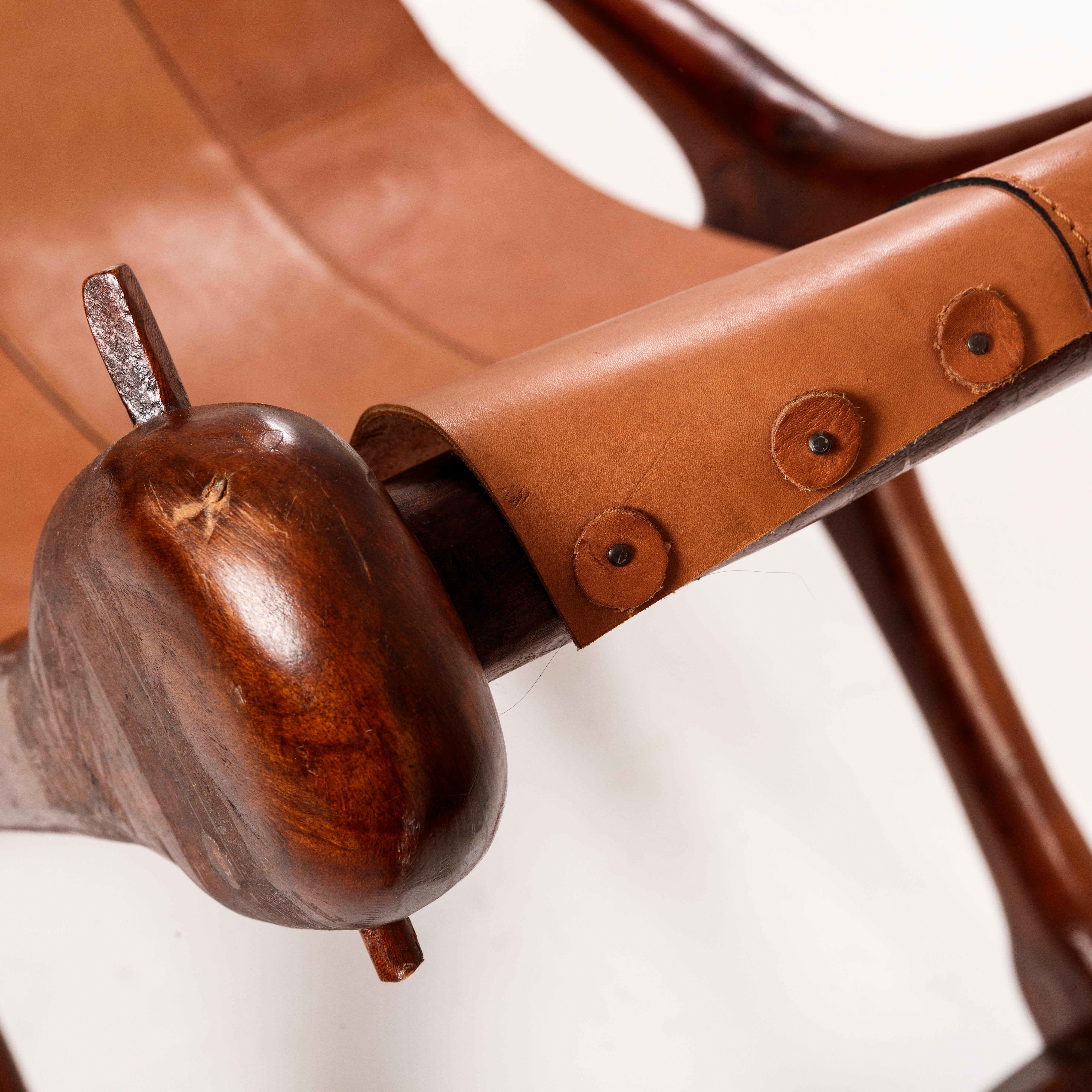 Don Shoemaker Sling Sloucher Chairs Señal  - Sculpturales et organiques - Mexique en vente 5