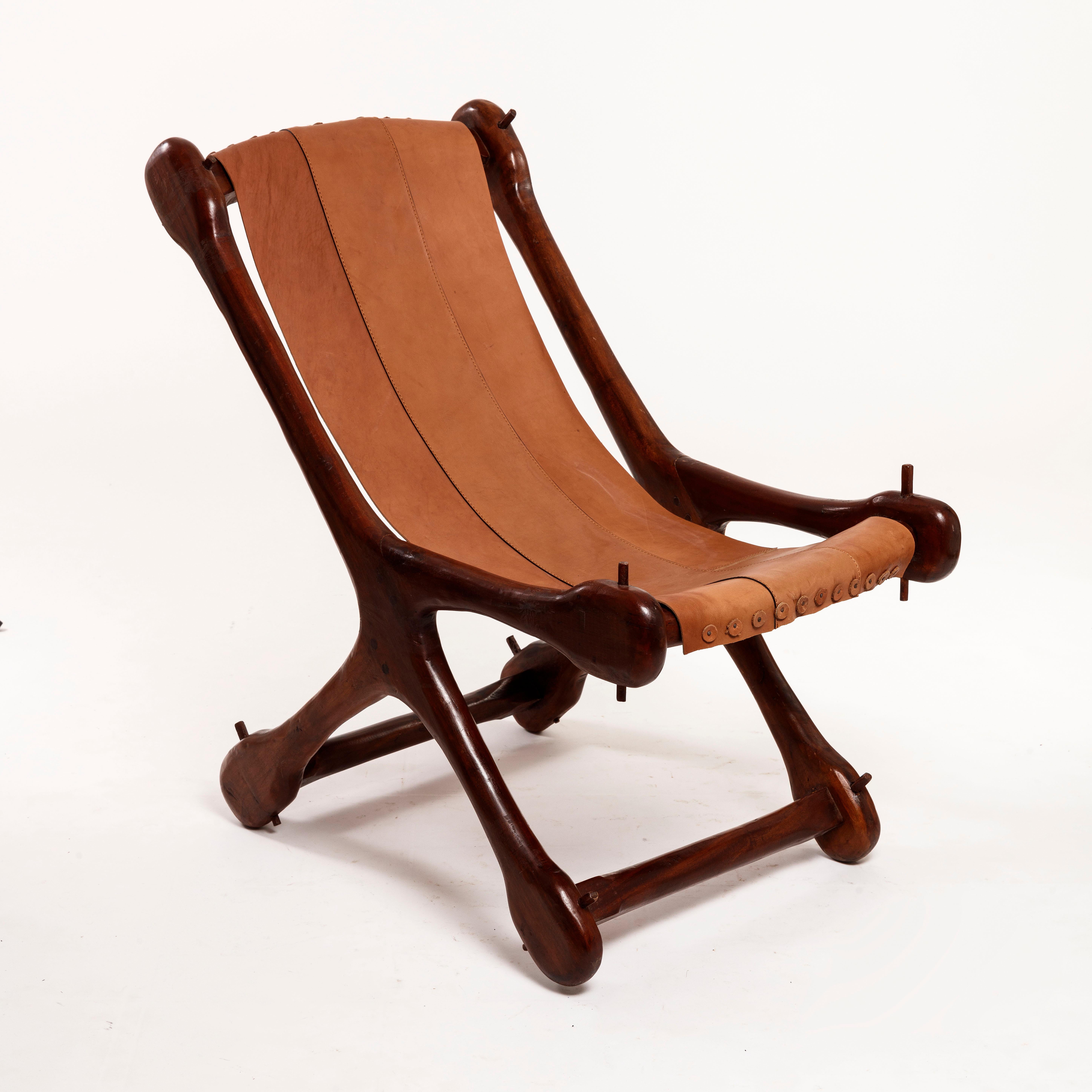 Don Shoemaker Sling Sloucher Chairs Señal  - Sculpturales et organiques - Mexique en vente 1