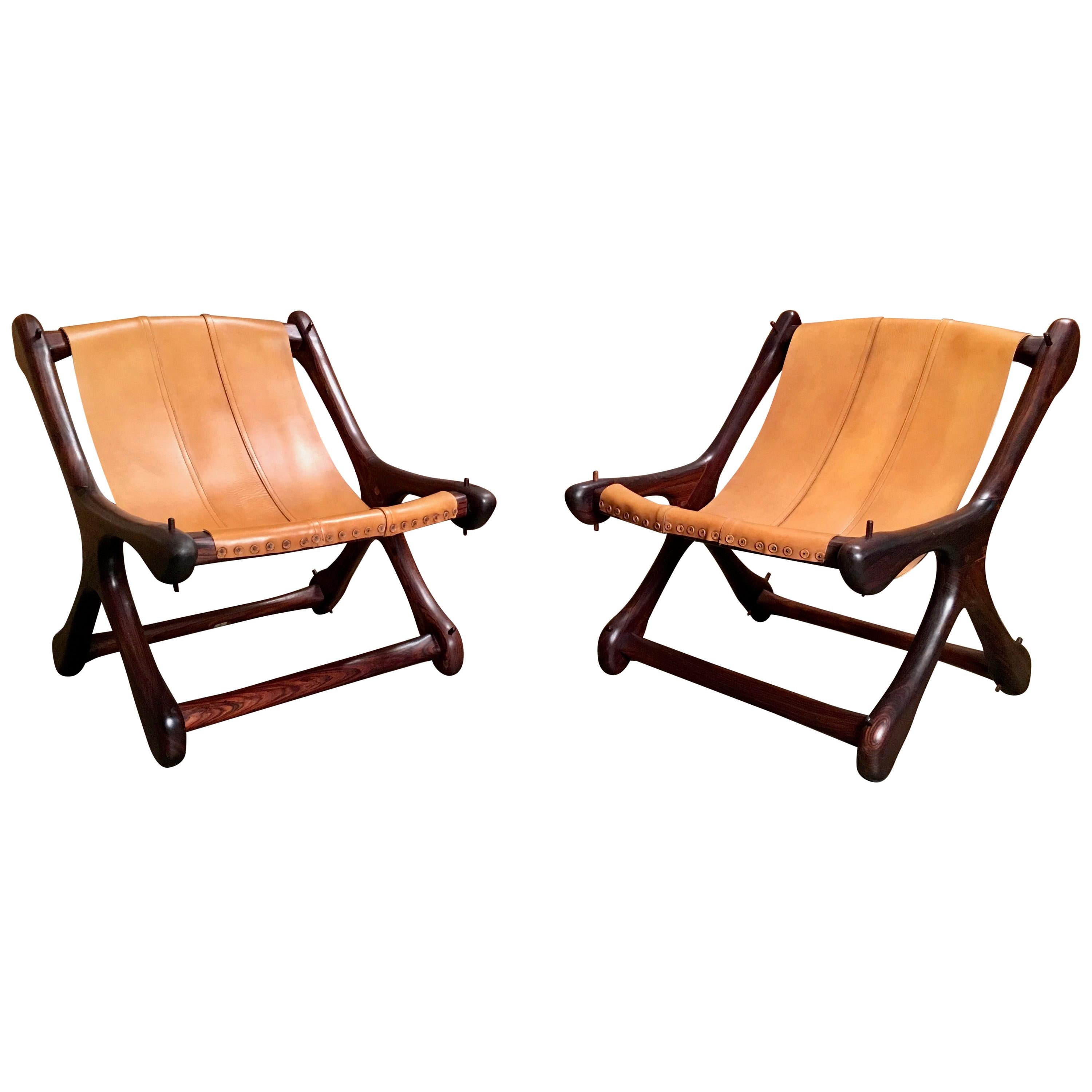 Don Shoemaker "Sloucher" Sling Chairs for Señal Furniture