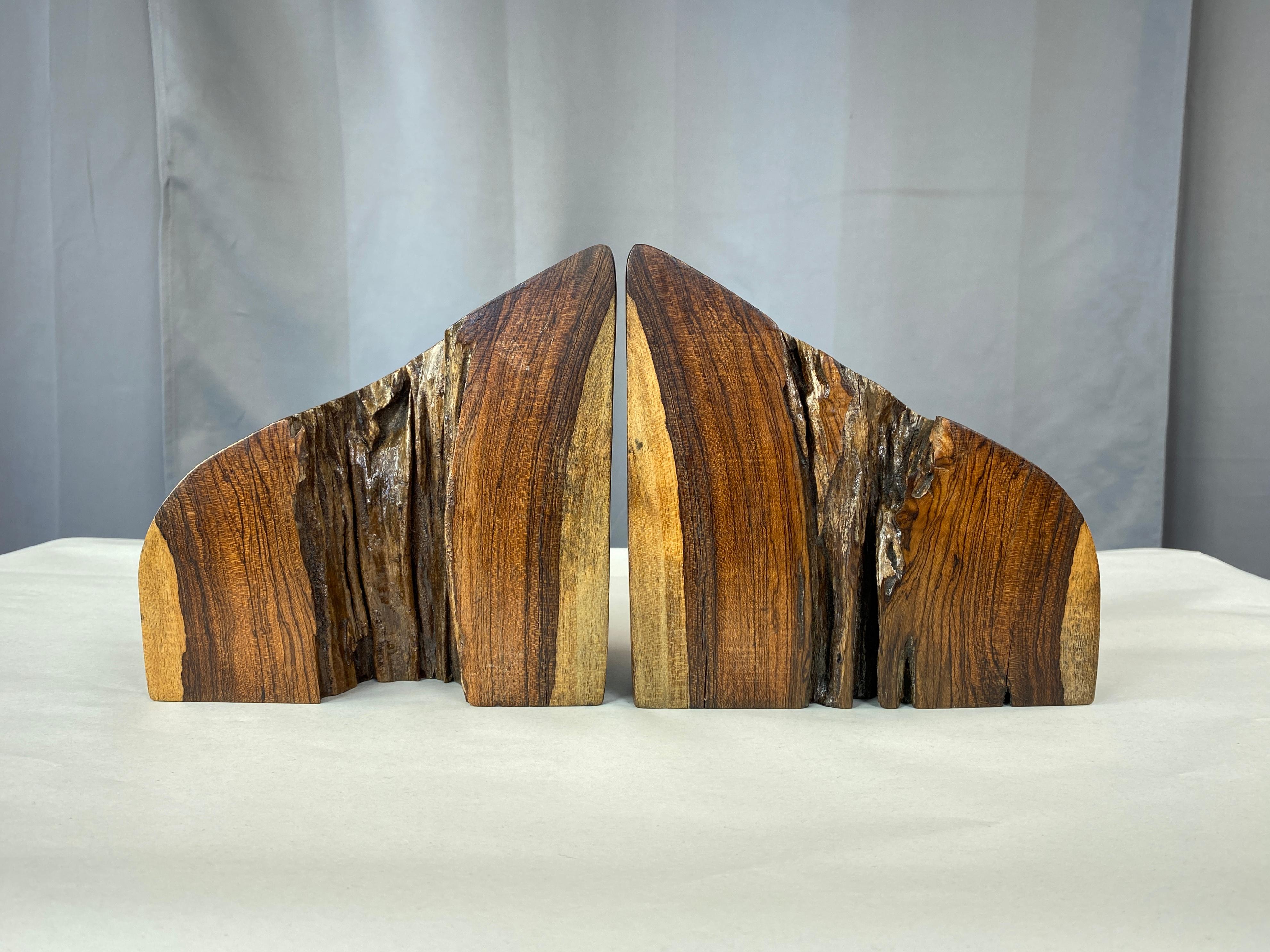 Don Shoemaker Solid Cocobolo Bookends for Señal 5
