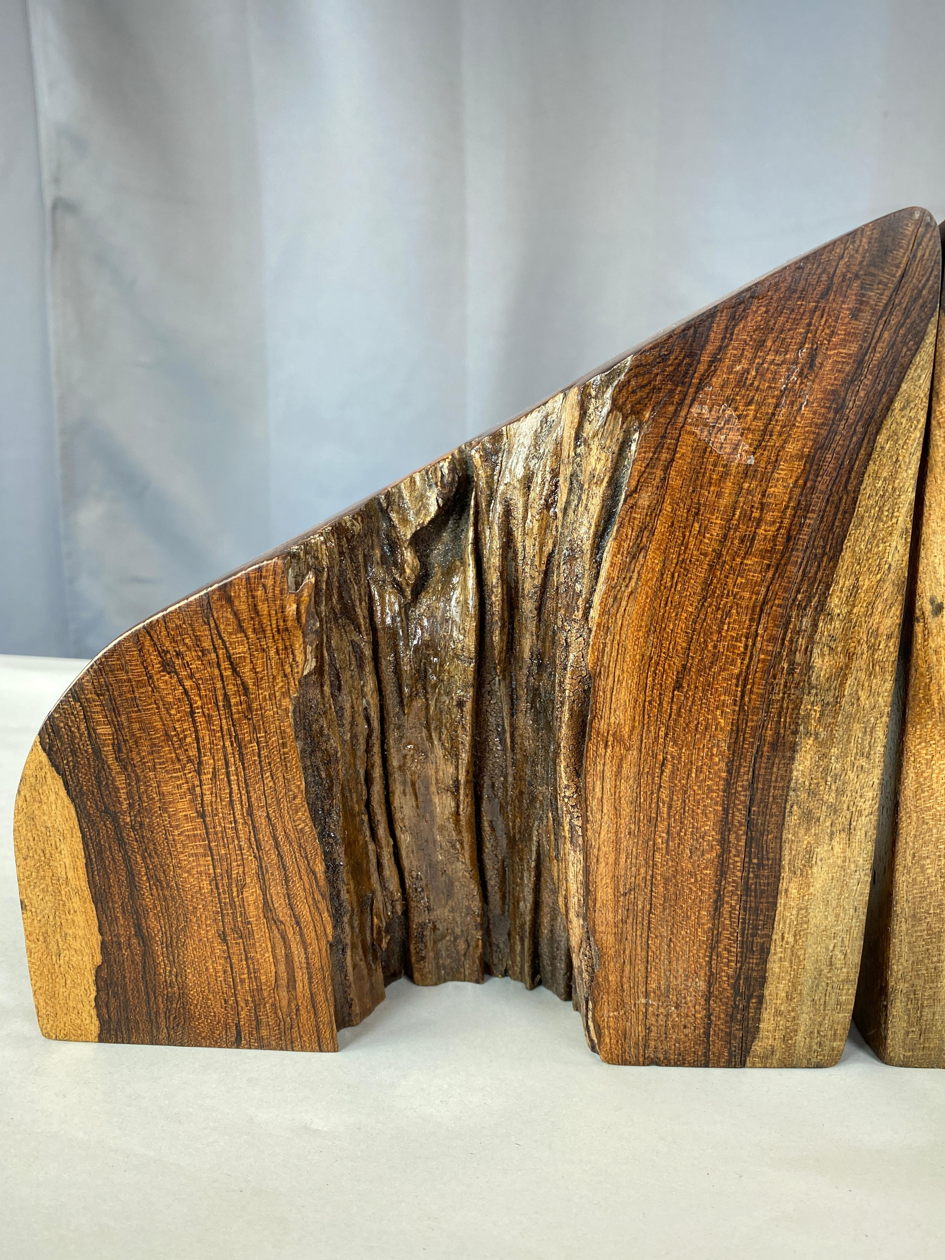 Don Shoemaker Solid Cocobolo Bookends for Señal 9