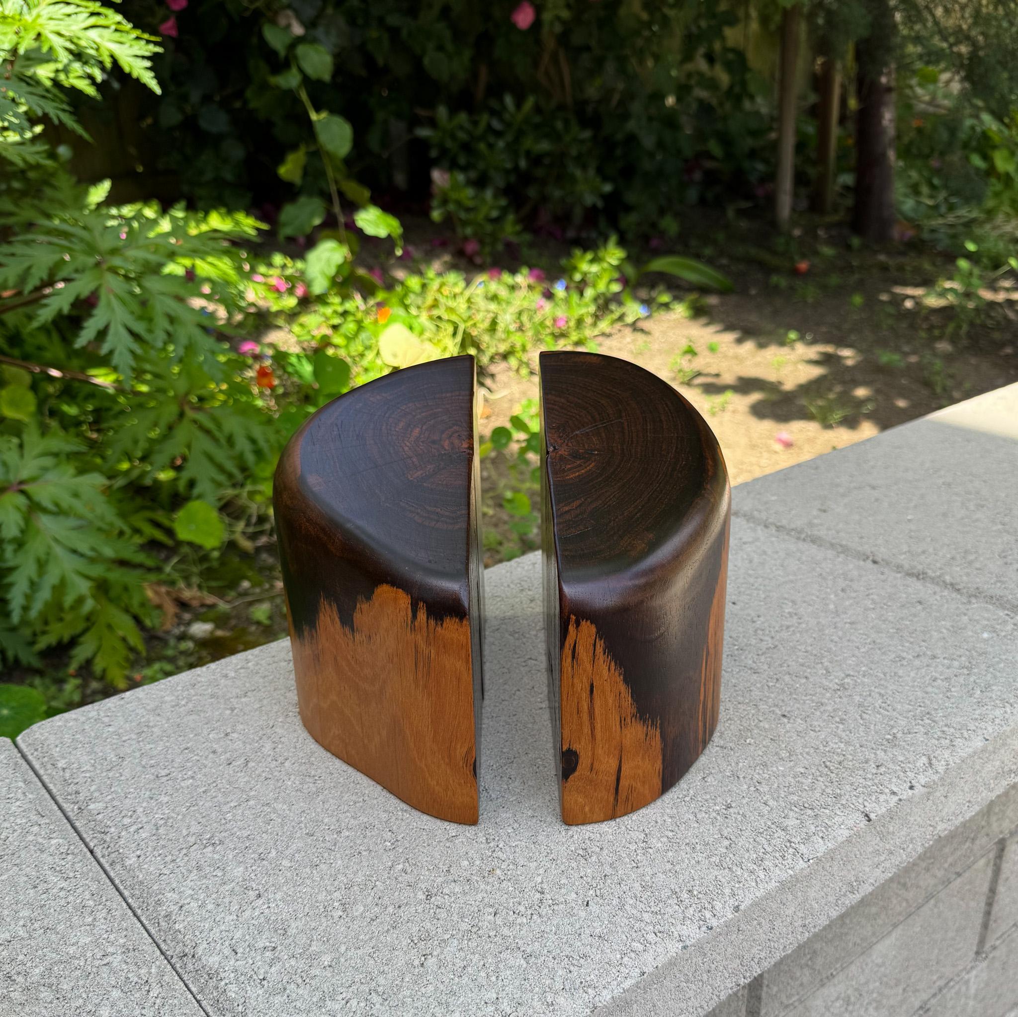 Serre-livres en cocobolo massif de Don Shoemaker pour Señal, Mexique, c.1965 en vente 9