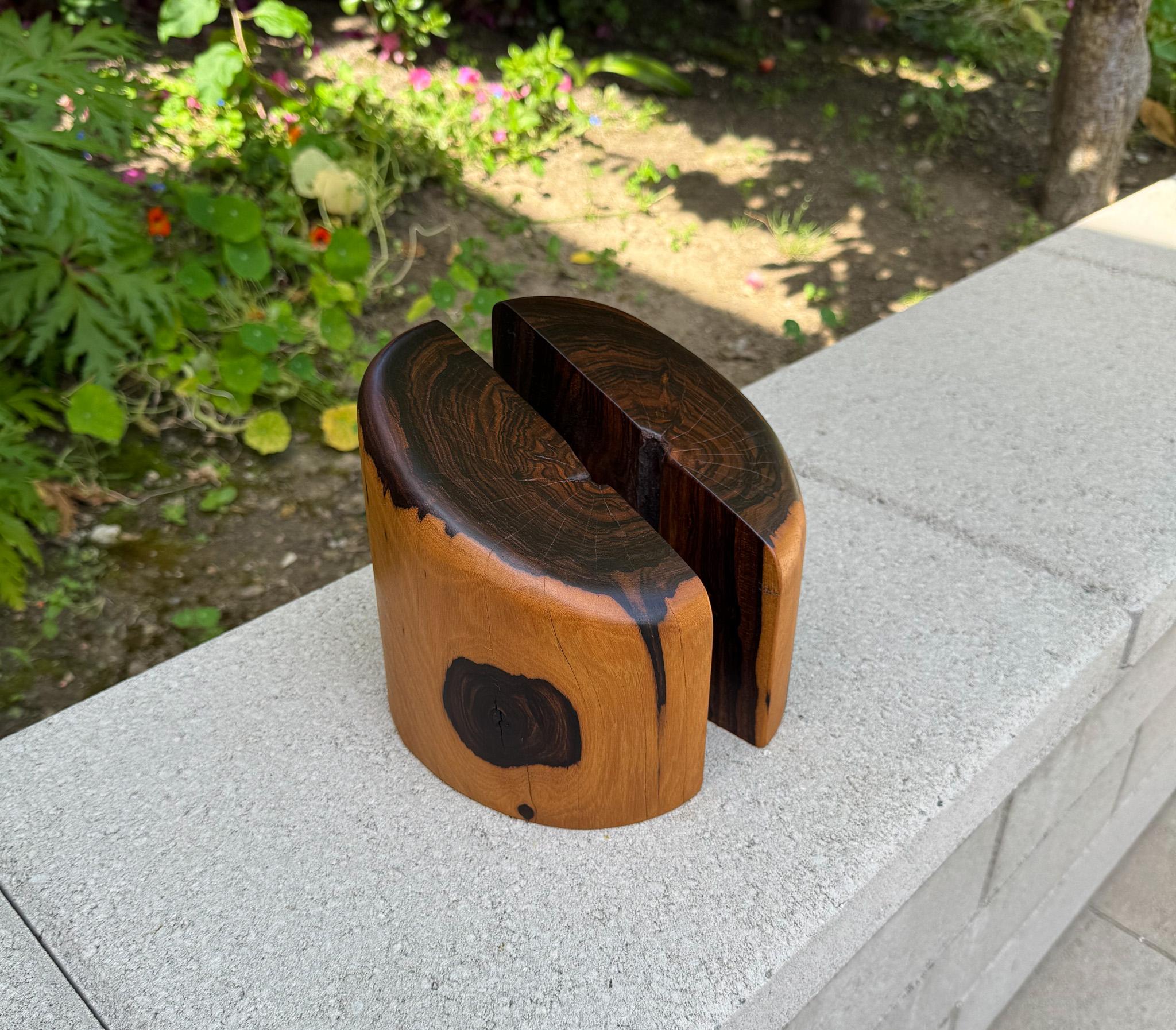 Don Shoemaker Massivholz Cocobolo für Señal Buchstützen, Mexiko, um 1965 im Angebot 5