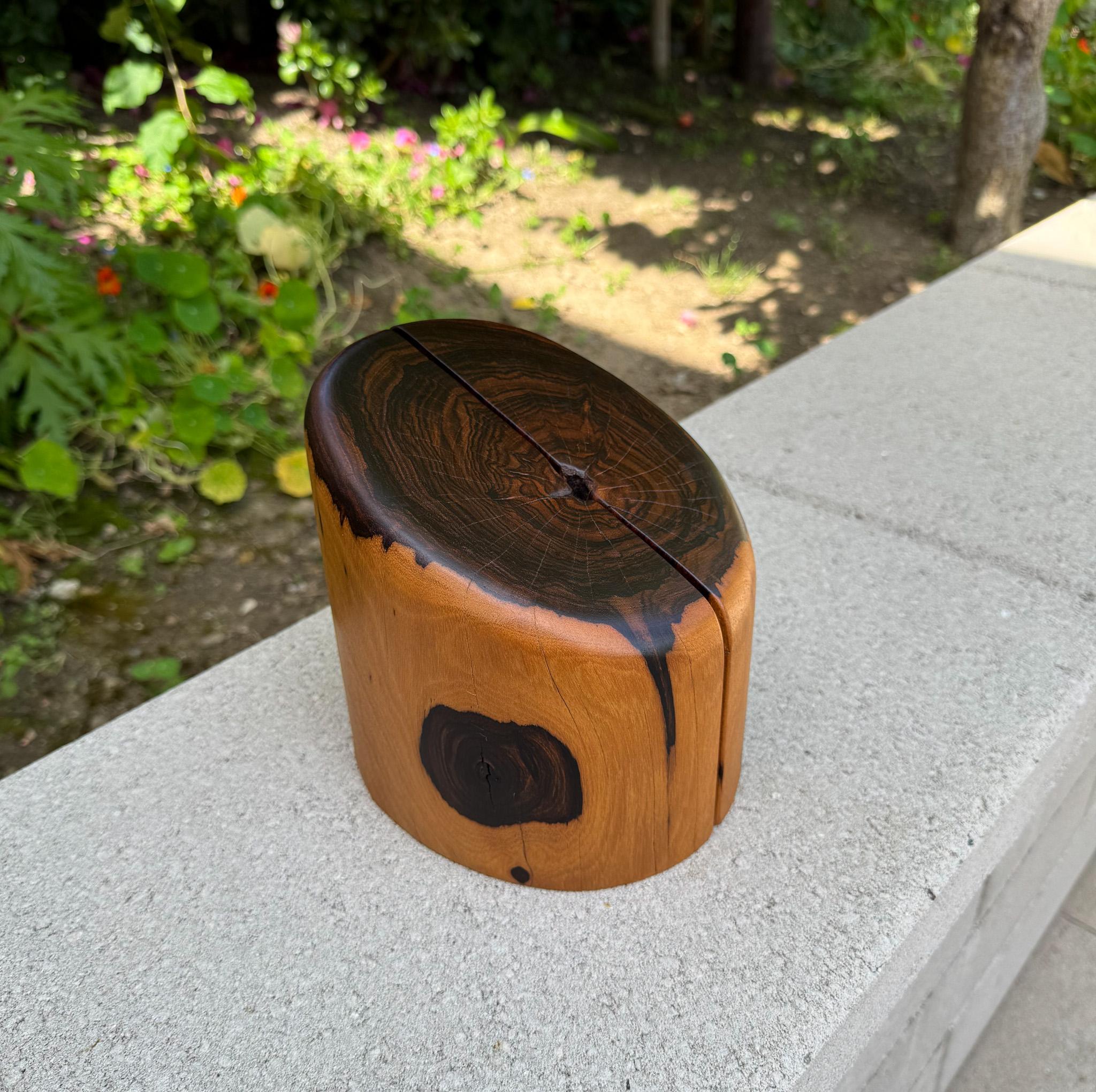 Don Shoemaker Solid Cocobolo for Señal Bookends, Mexico, c.1965. 