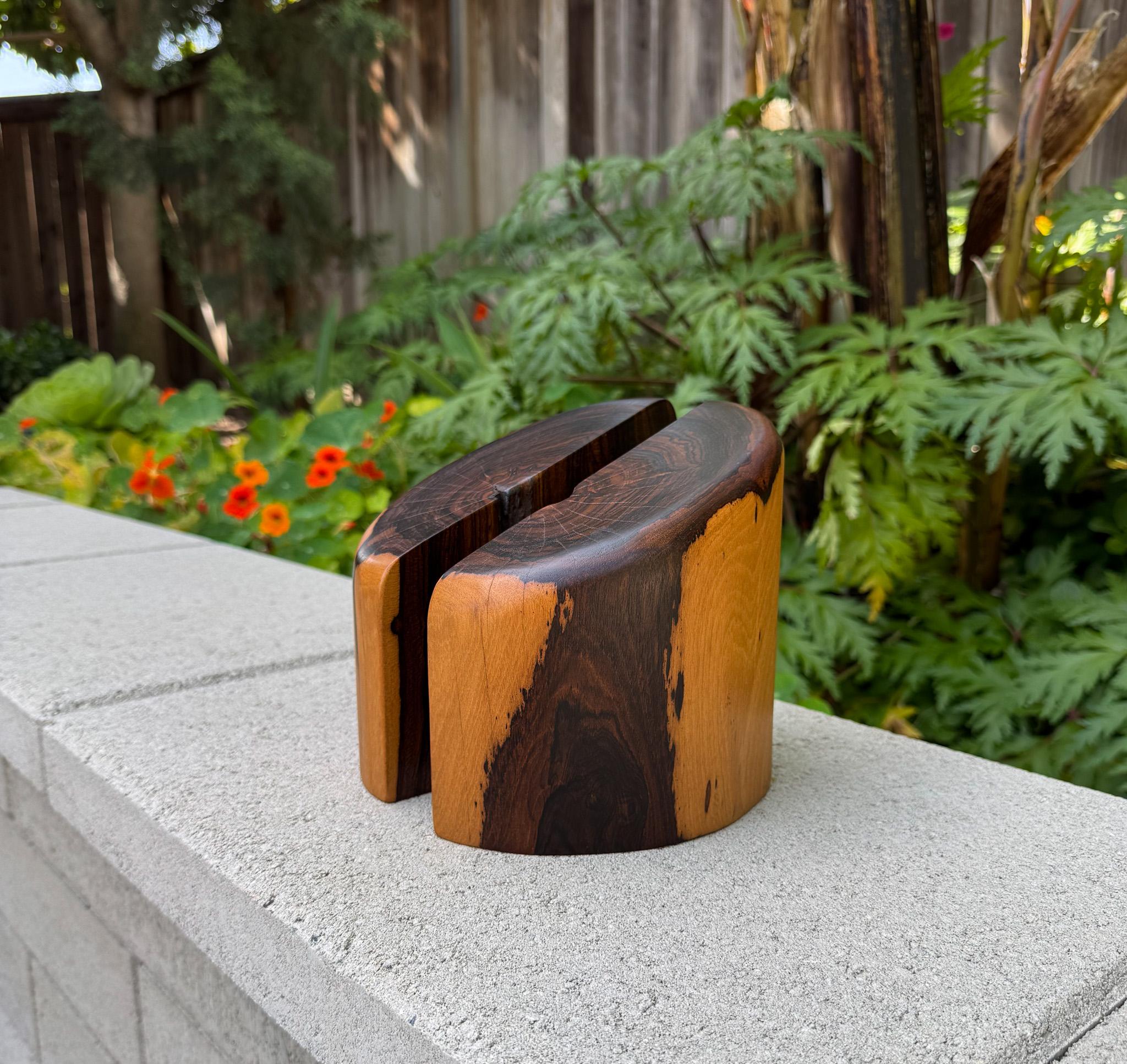 Don Shoemaker Massivholz Cocobolo für Señal Buchstützen, Mexiko, um 1965 im Zustand „Gut“ im Angebot in San Juan Capistrano, CA