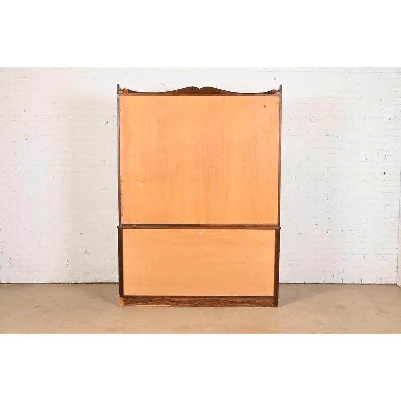 Mobile libreria in legno di palissandro di cocobolo dello Studio A di Don Shoemaker, CIRCA ANNI '70 in vendita 6