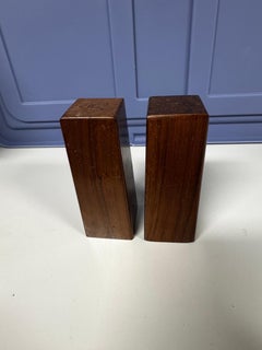 Don Shoemaker Style Rosewood Salt and Pepper Shakers