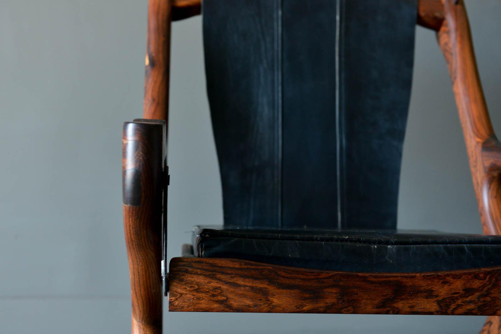 Don Shoemaker 'Swinger' Sling Chair and Ottoman, ca. 1965 3