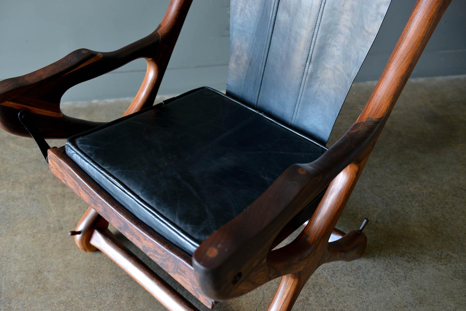Don Shoemaker 'Swinger' Sling Chair and Ottoman, ca. 1965 9