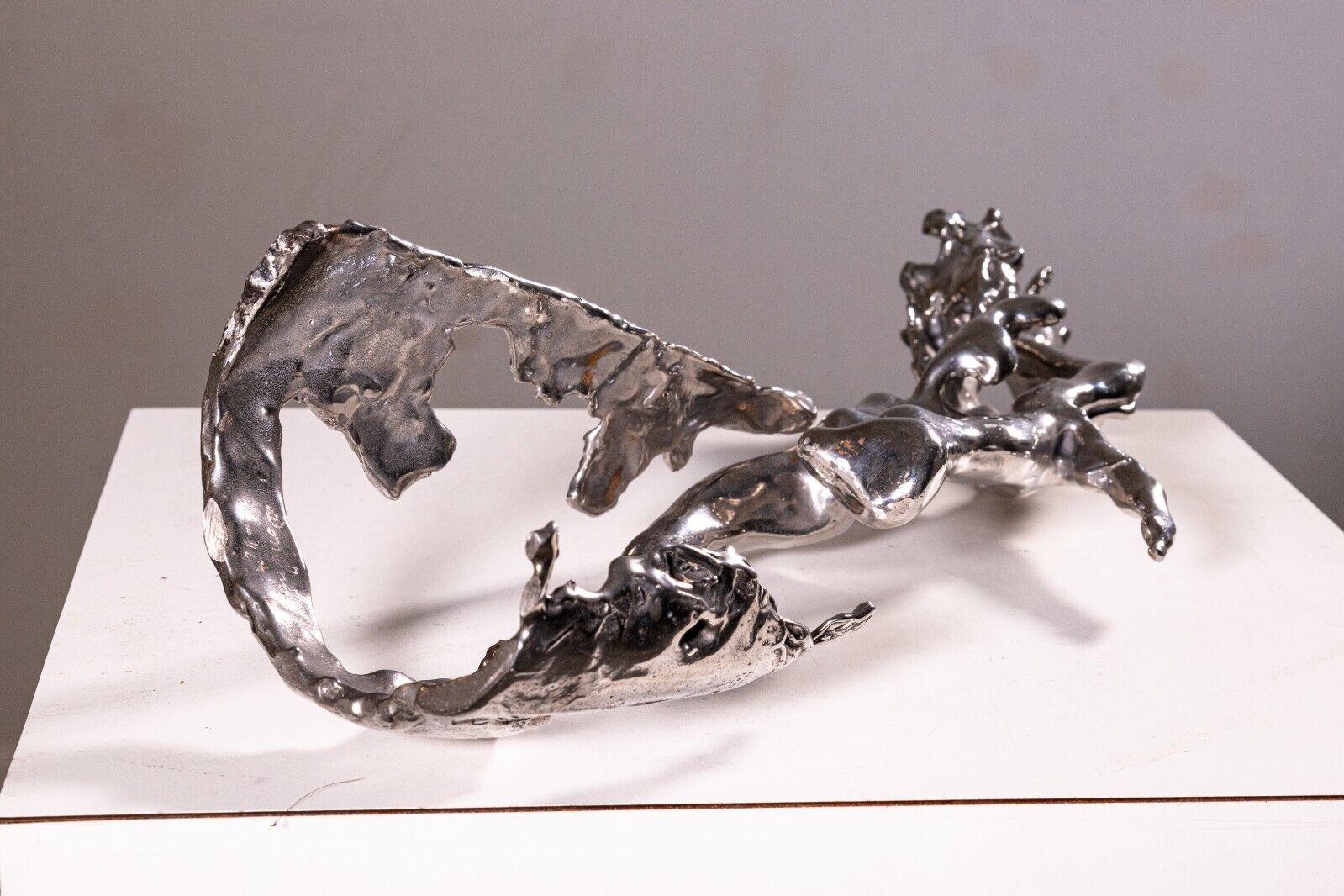 Fine XX secolo Scultura in acciaio galvanizzato di Don Snyder 1974 in vendita