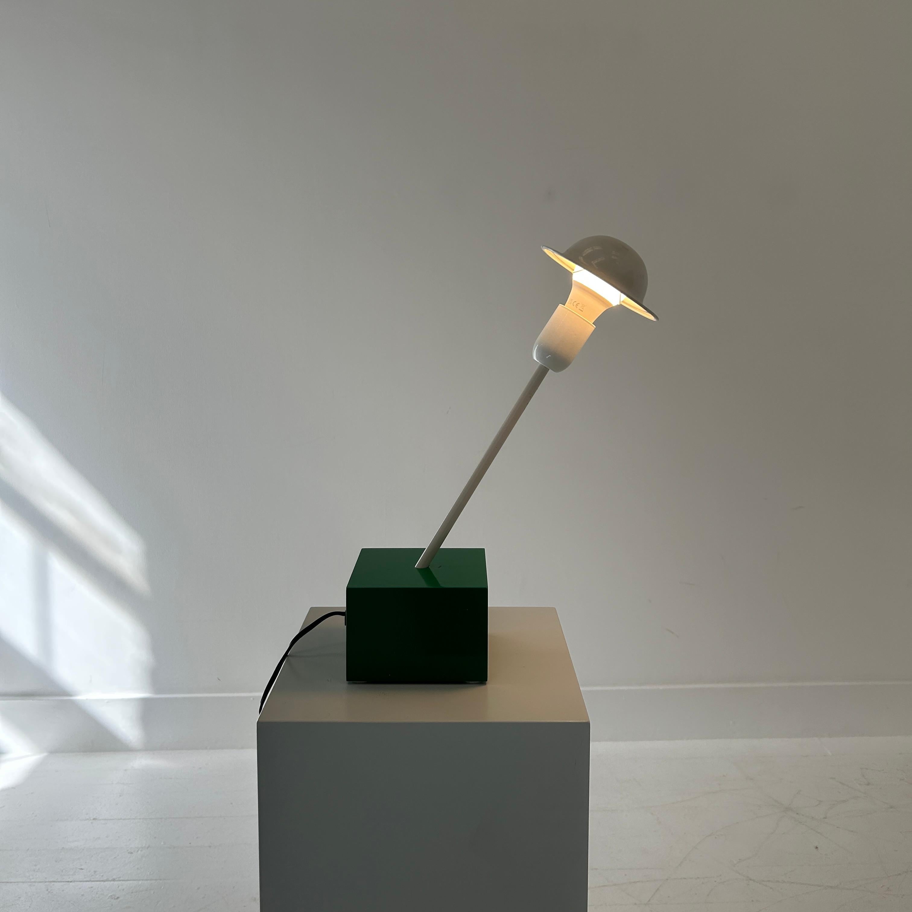 Metal Don Table Lamp by Ettore Sottsass for Stilnovo, 1970s For Sale