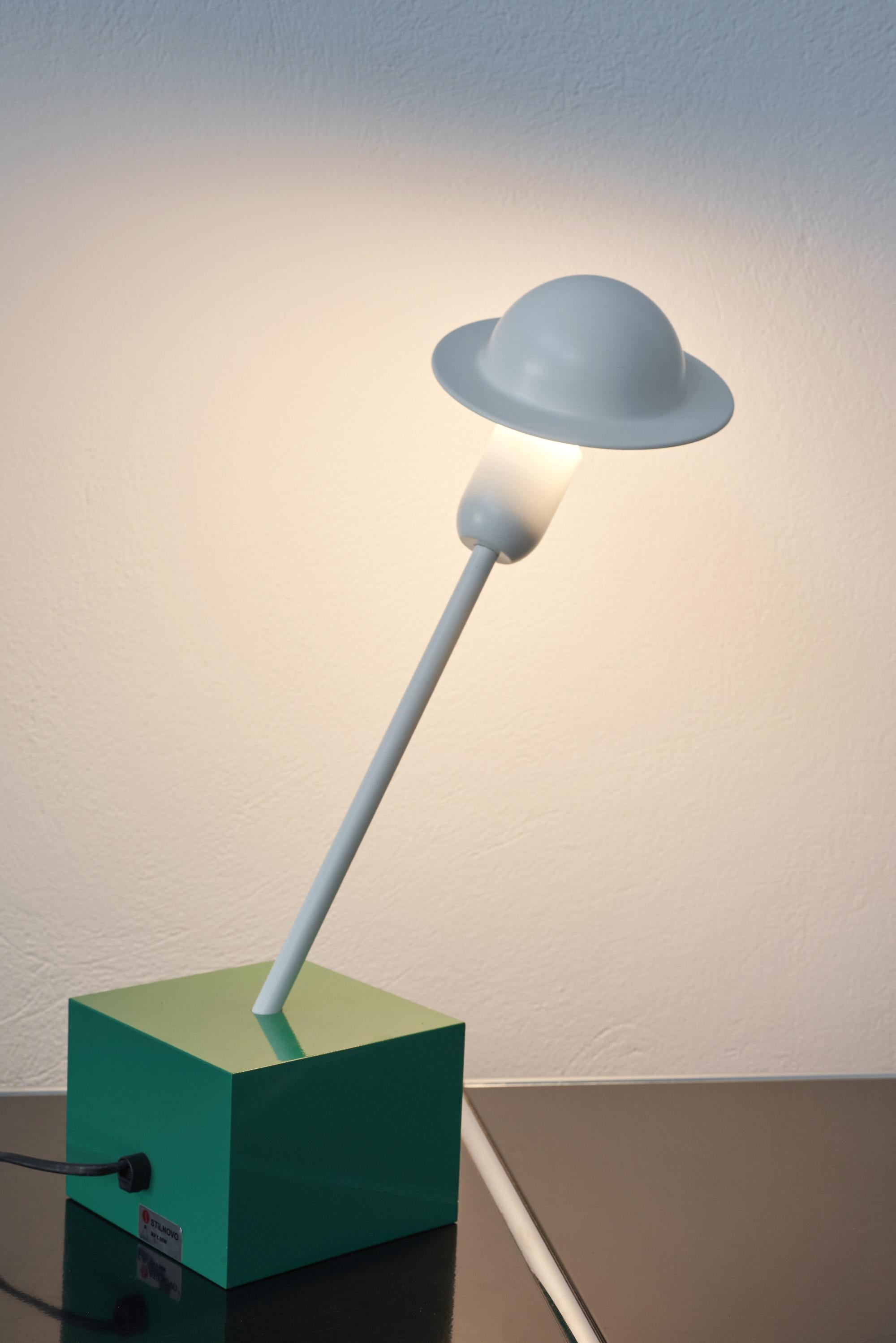 Italian Don table lamp by Ettore Sottsass for Stilnovo, 1977