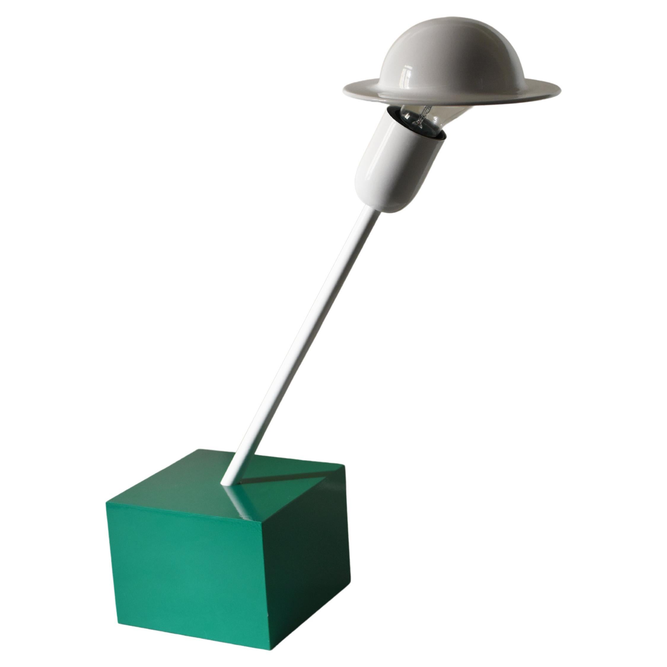 Don table lamp by Ettore Sottsass for Stilnovo, Italy, 1980s For Sale