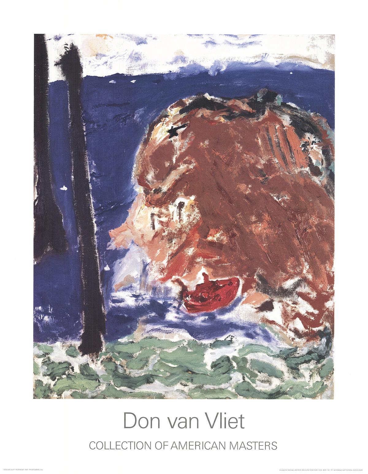 Abstract Print de Don van Vliet - Barco Tigre