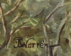 "MOUNTAINS WITH CENTURY PLANT" FRANED 29.5 X 33.5