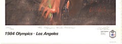 Original "1984 Olympics Los Angeles" Torch Runner  signed and numbered