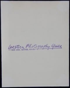 DON WHITMAN WESTERN PHOTOGRAPHY GUILD VINTAGE 1949 - Physique Model ED FURY