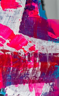 Mirror Painting No. 15, Acrylic on Mirror, 60 x 90cm, 2021