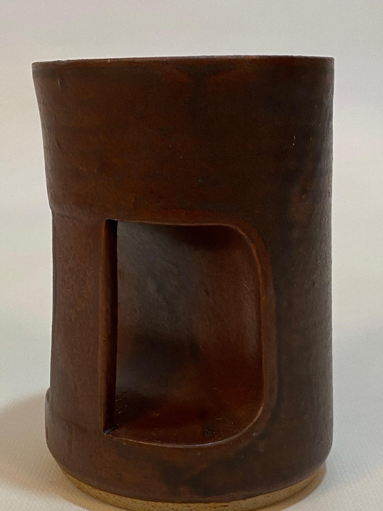 Don Williams Postmodern Architectural Pottery Pitcher For Sale 1