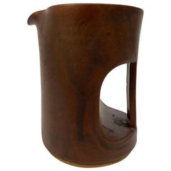 Don Williams Postmodern Architectural Pottery Pitcher