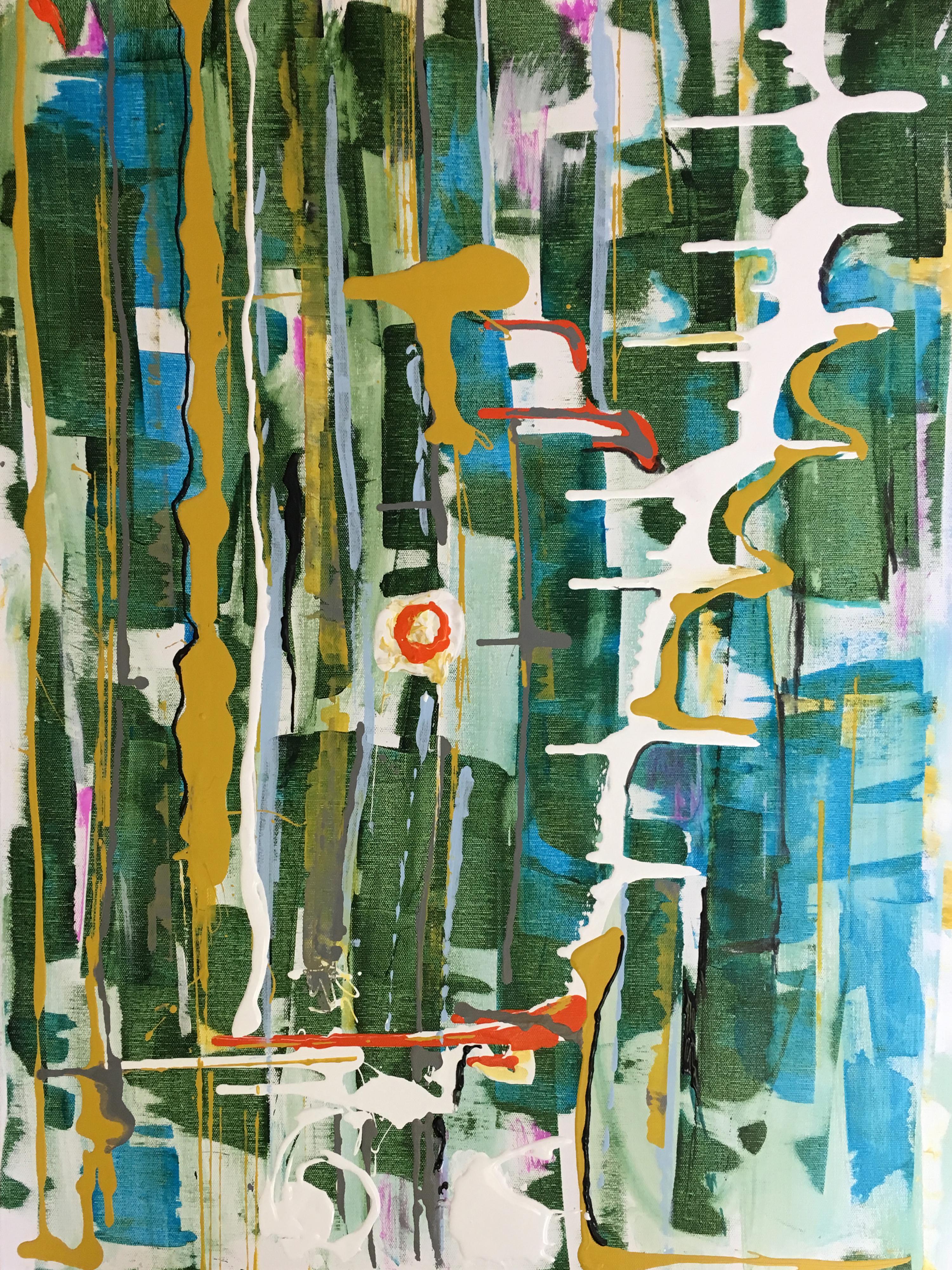 Don Wunderlee Abstract Painting - Change Of Season