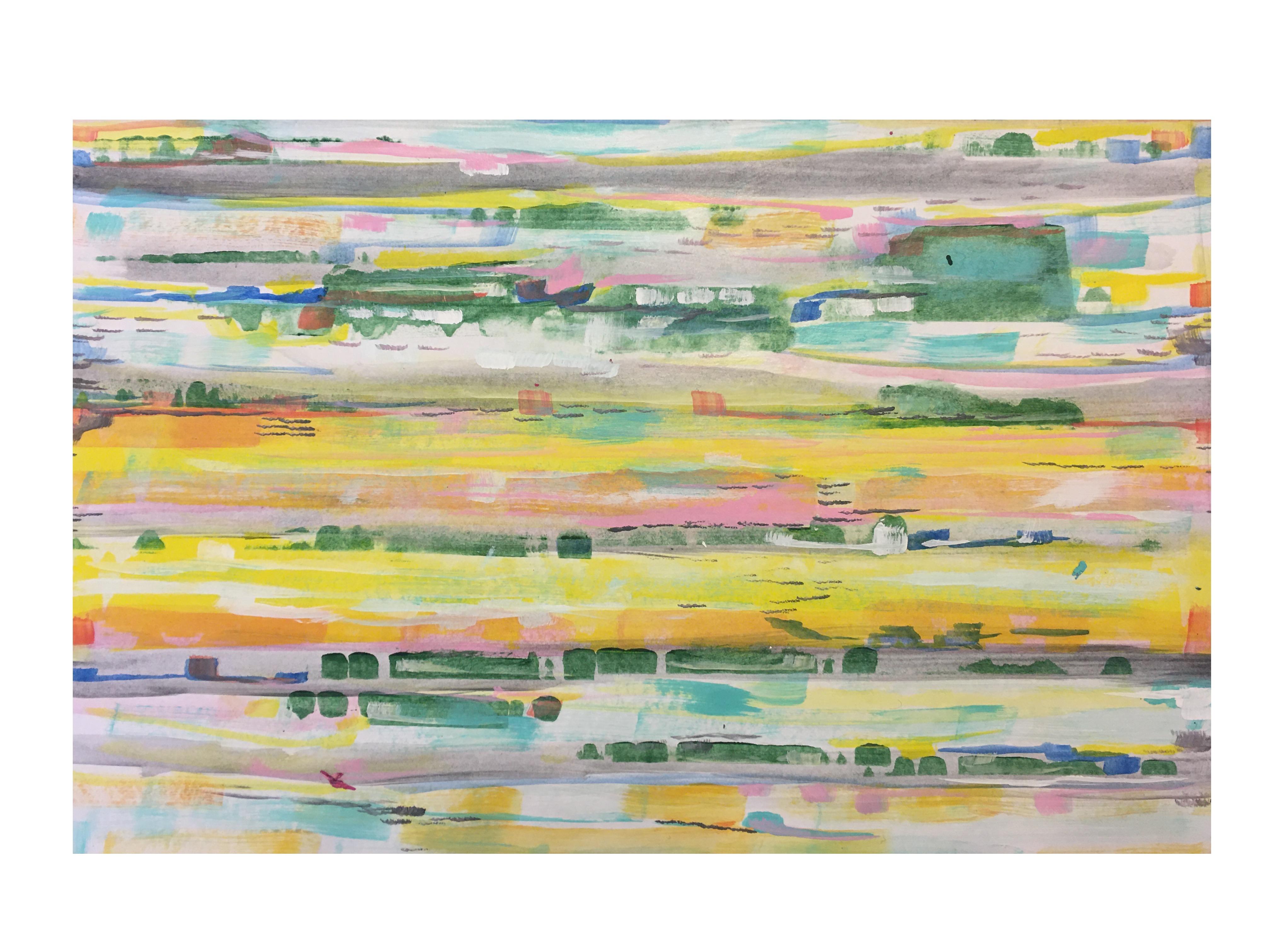Abstract Painting di Don Wunderlee - Progressione