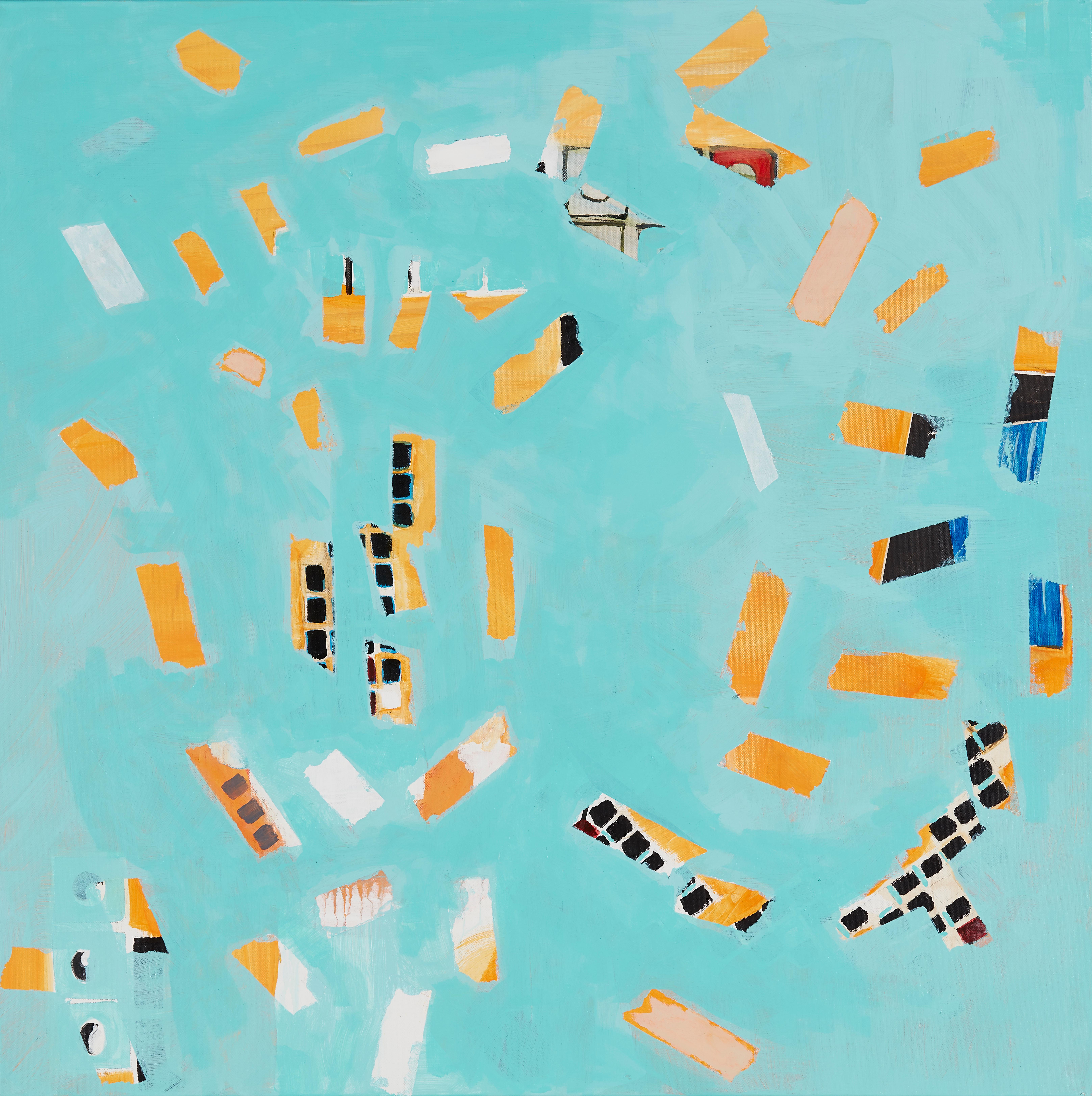 Abstract Painting di Don Wunderlee - Scramble