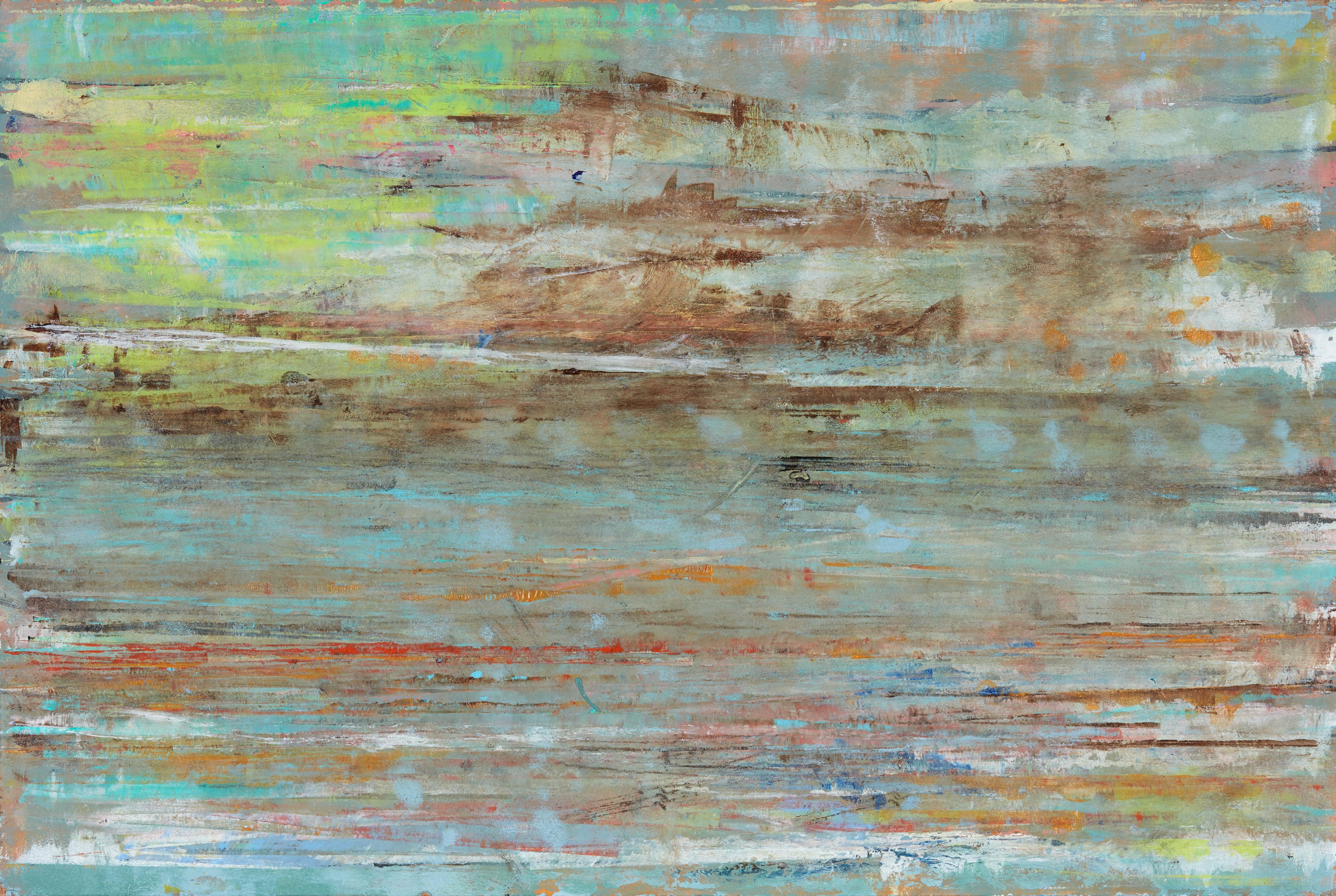 Don Wunderlee Abstract Painting - Wellfleet Mist