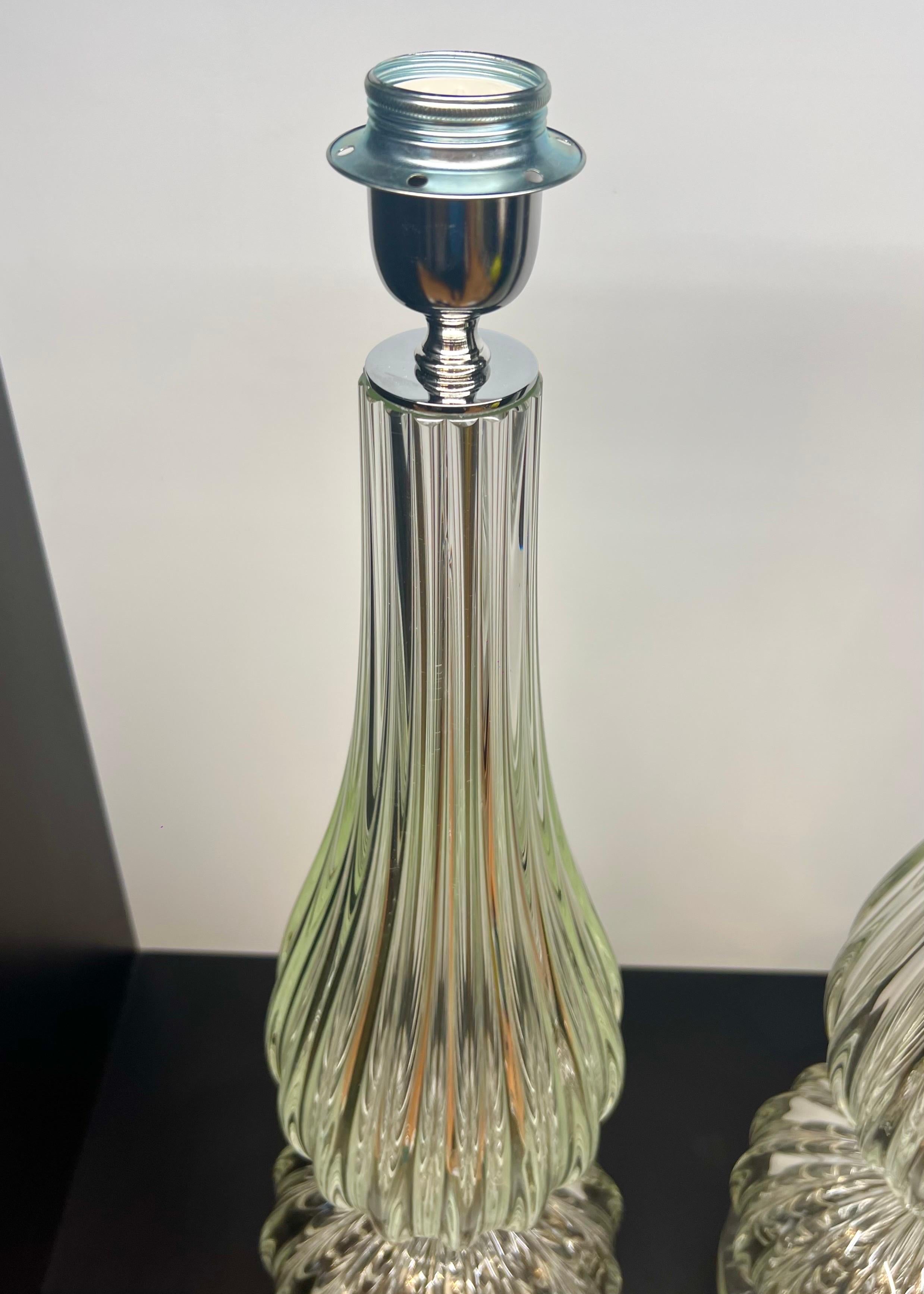 Donà Lámparas de sobremesa de cristal de Murano de mediados de siglo 2024 en venta 3
