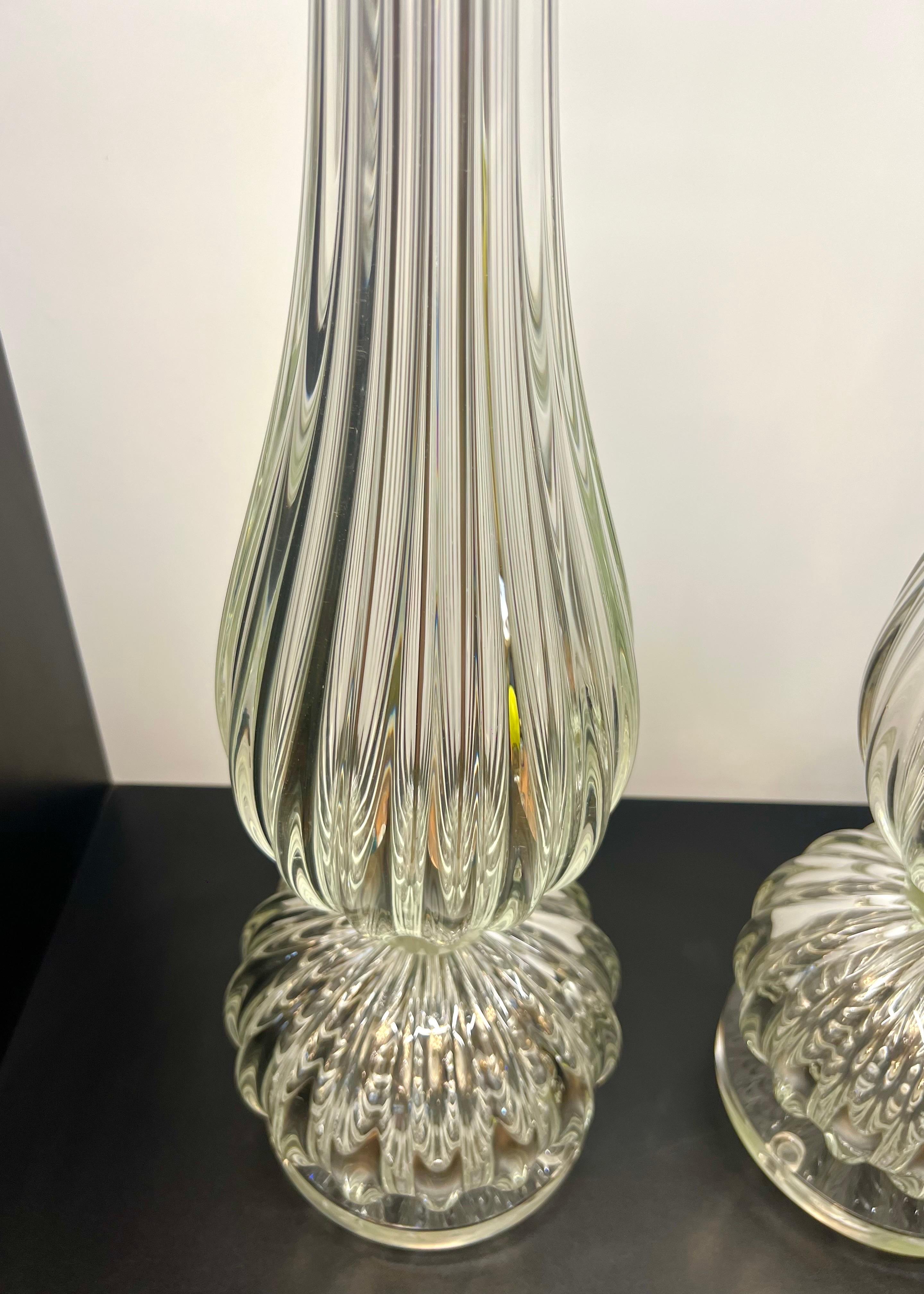 Donà Lámparas de sobremesa de cristal de Murano de mediados de siglo 2024 en venta 5