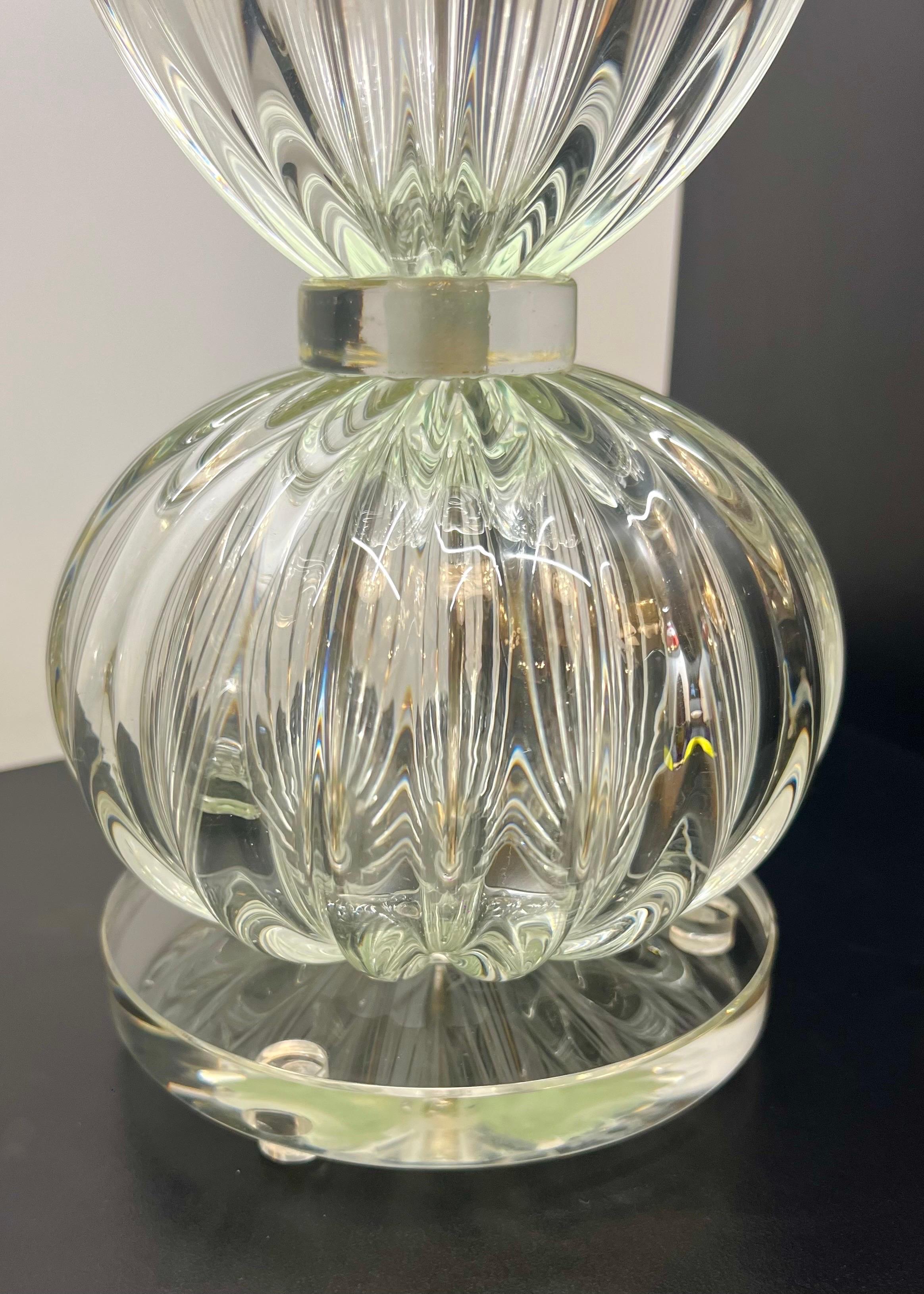 Donà Lámparas de sobremesa de cristal de Murano de mediados de siglo 2024 en venta 11