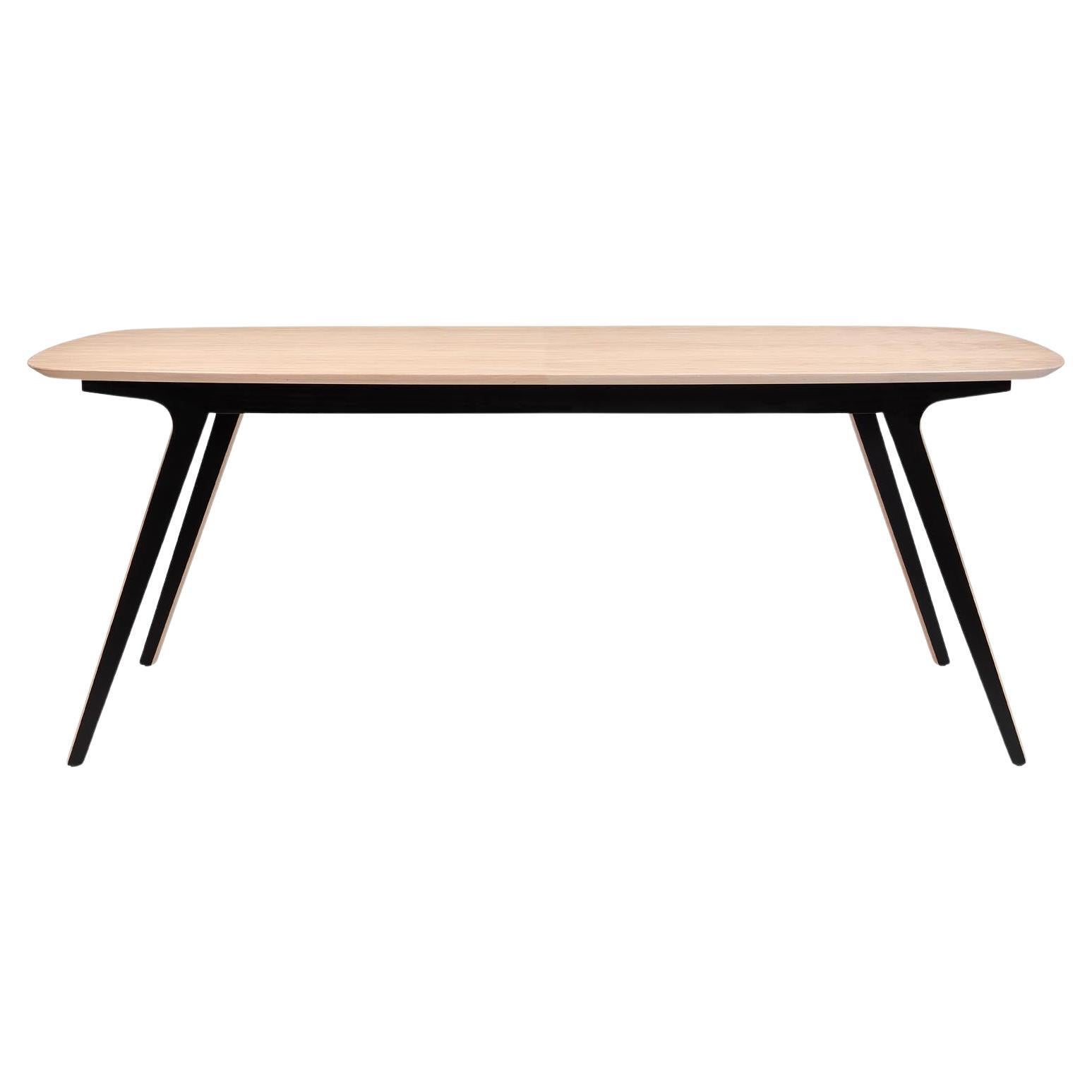 Dining Table 'NIAN' Made of Concrete and Steel (200cm) For Sale at