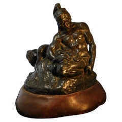 Donal Hord Bronze Sculpture, 1927, “Dying Warriors”