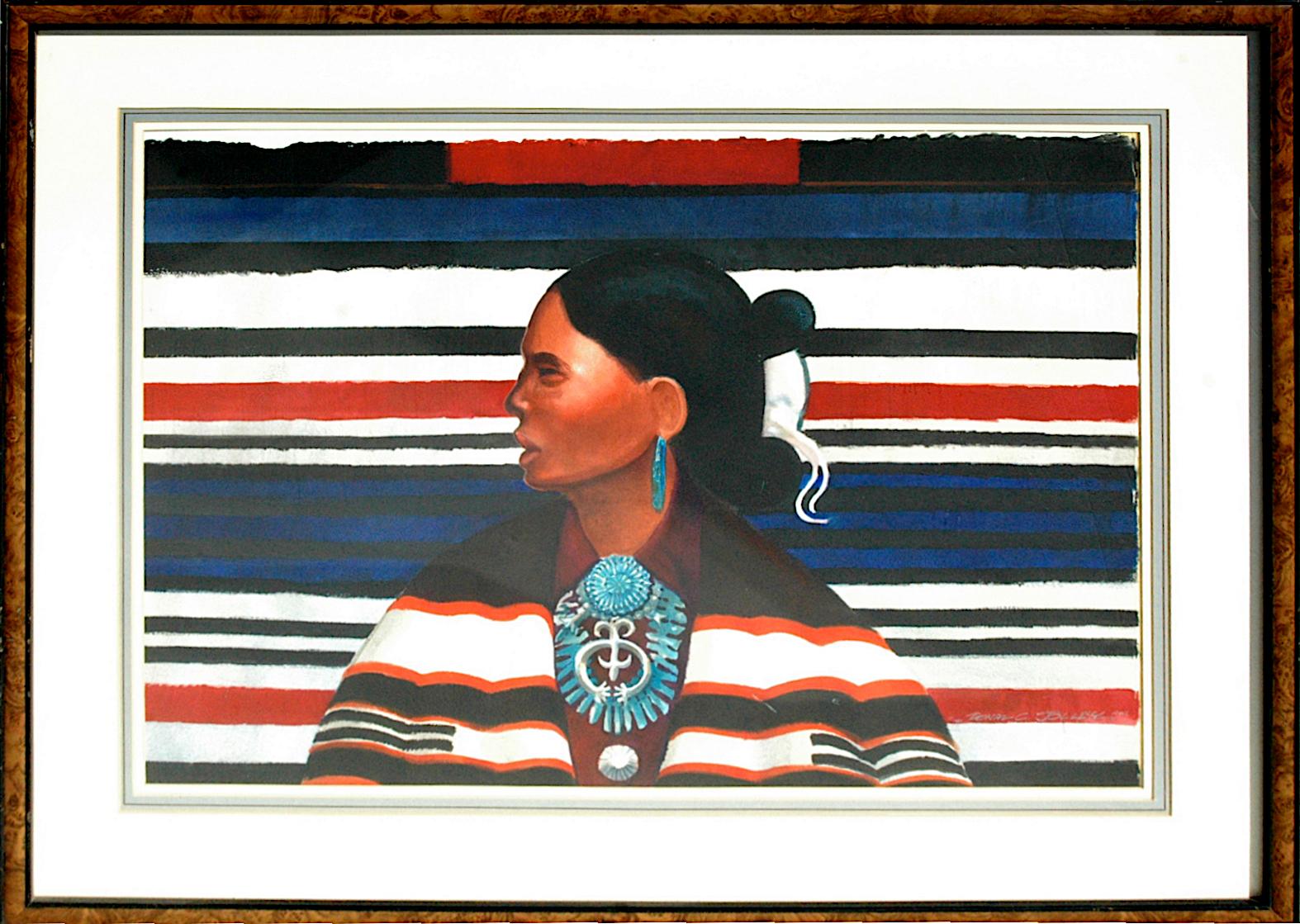 Indian Pride - Painting by Donal Jolley