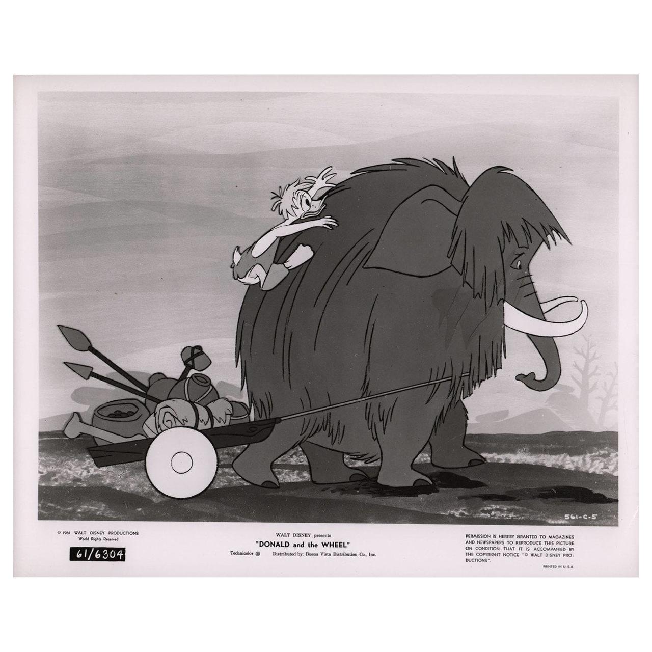 Donald and the Wheel 1961 U.S. Silver Gelatin Single-Weight Photo For Sale